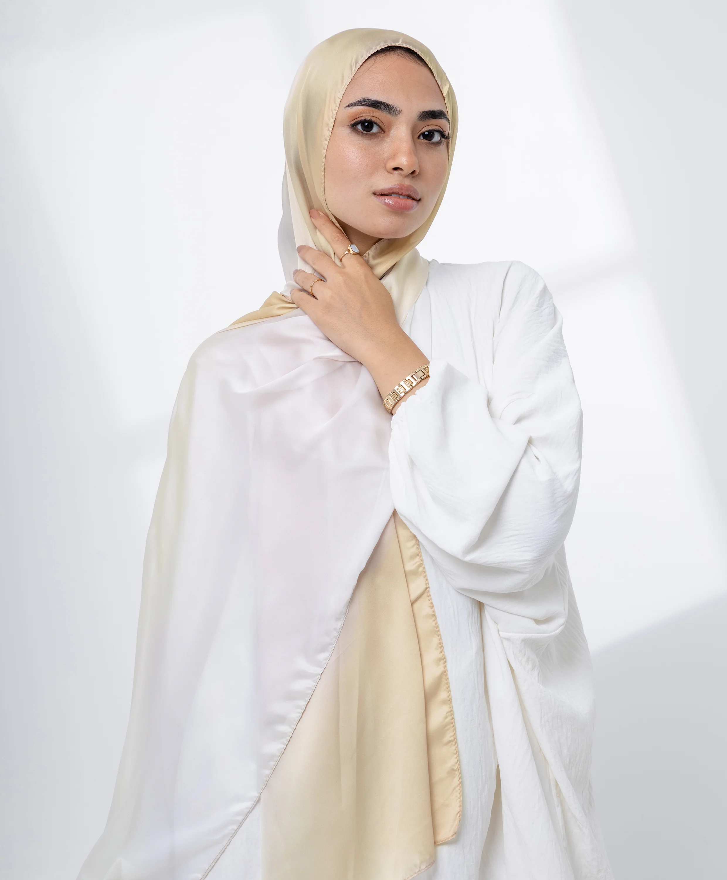 Gradient Silk Scarf - Image 8