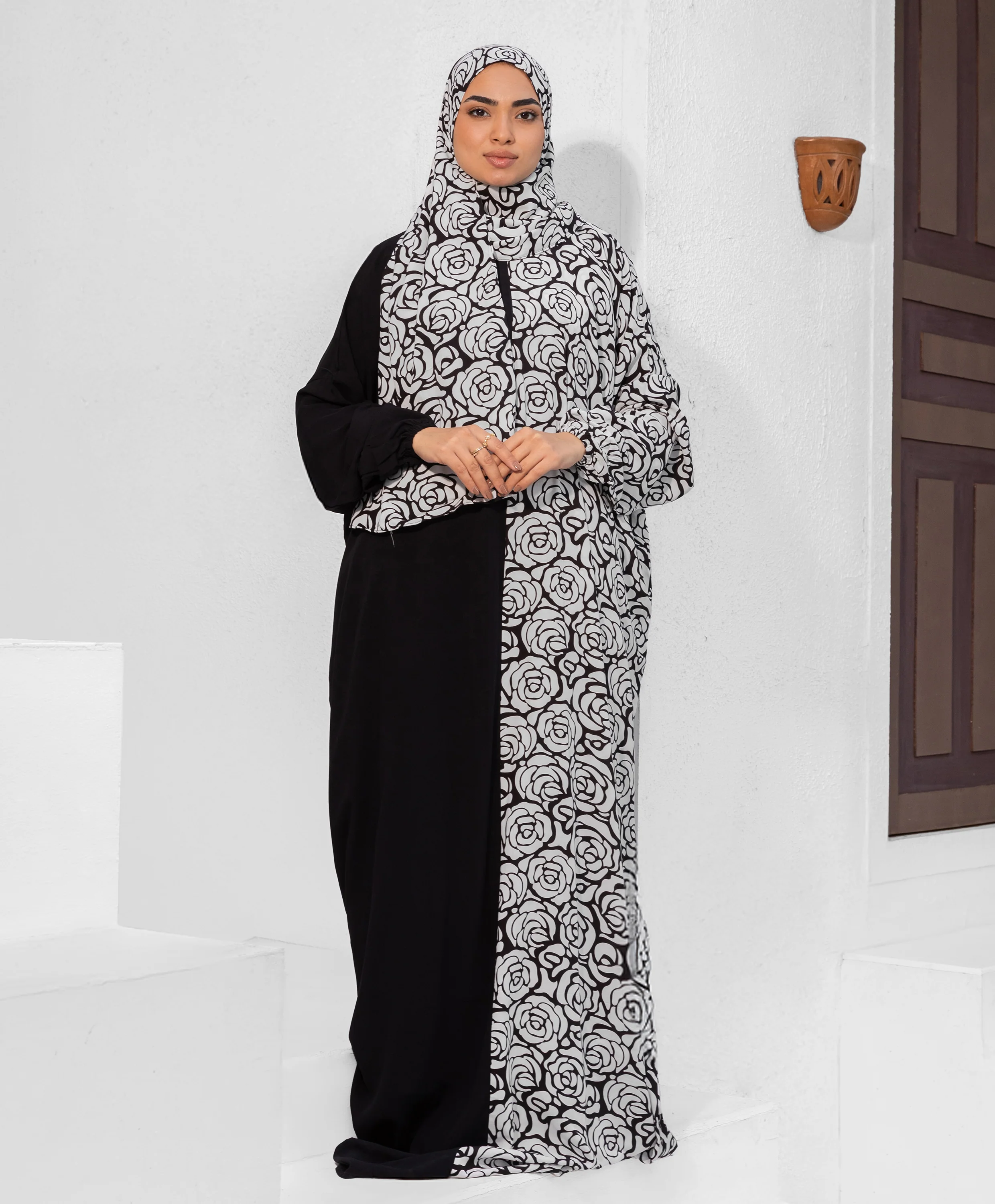 Half Printed Viscose Isdal - Image 3