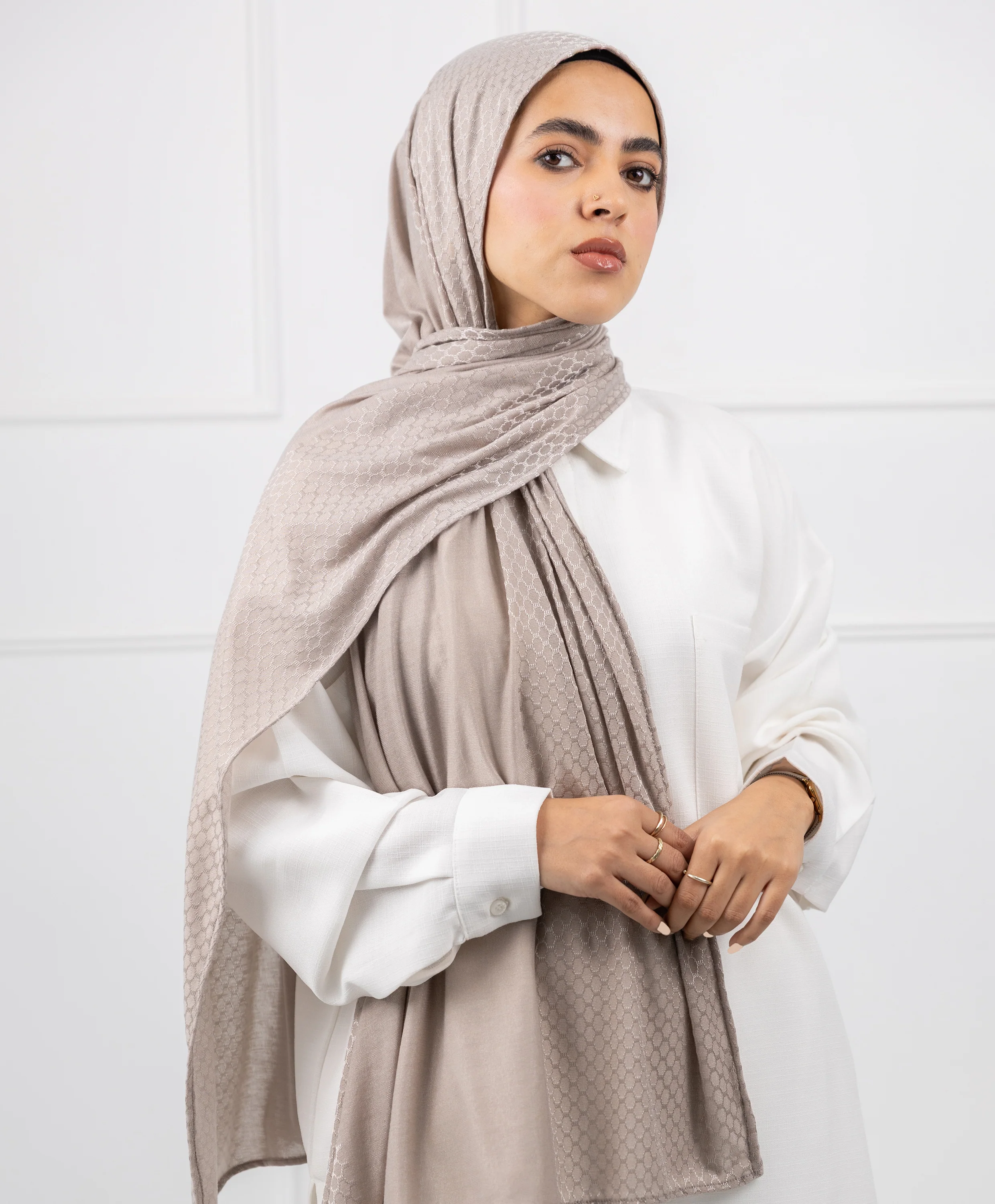 Honeycomb Lycra Scarf - Image 11