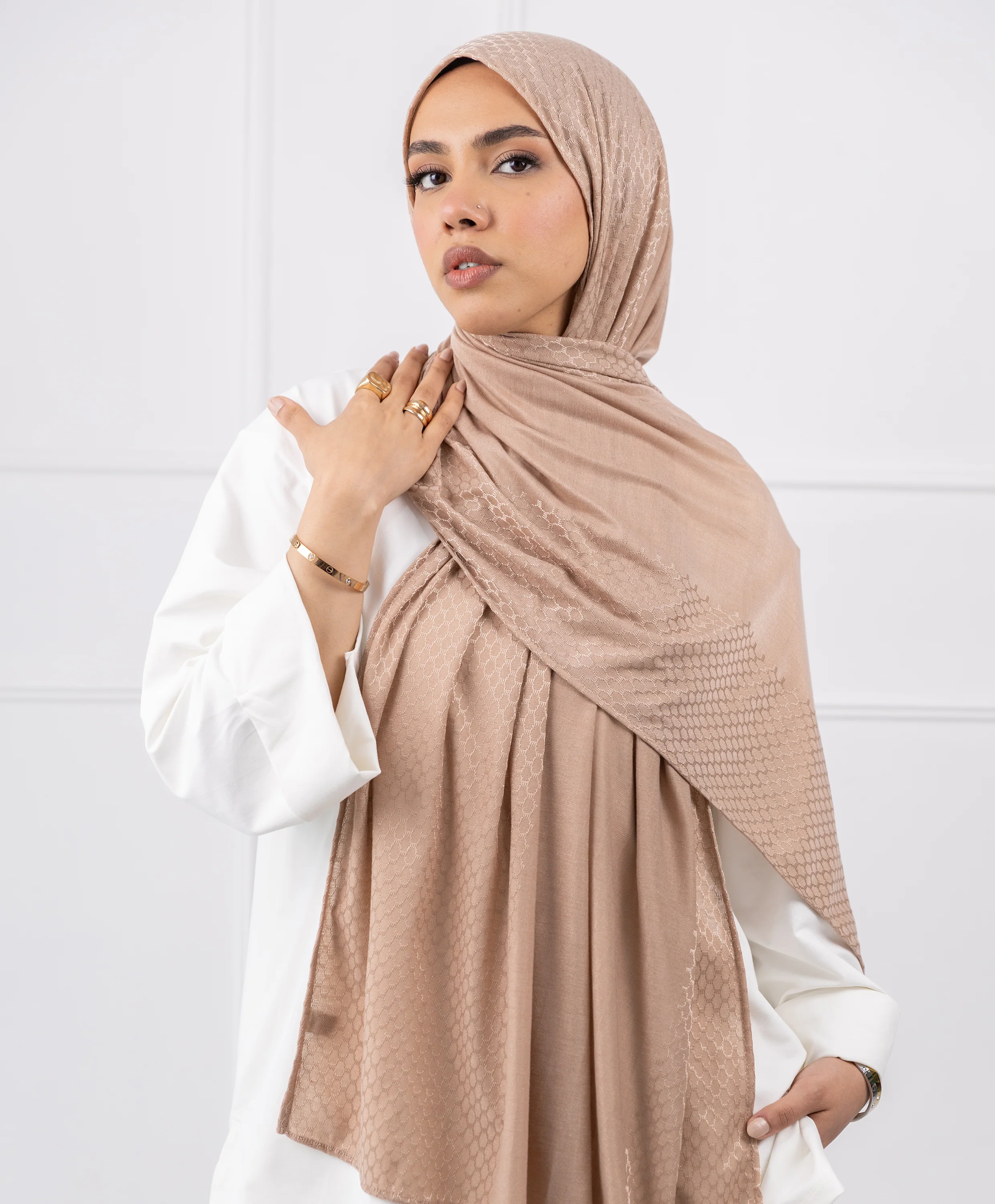 Honeycomb Lycra Scarf - Image 12