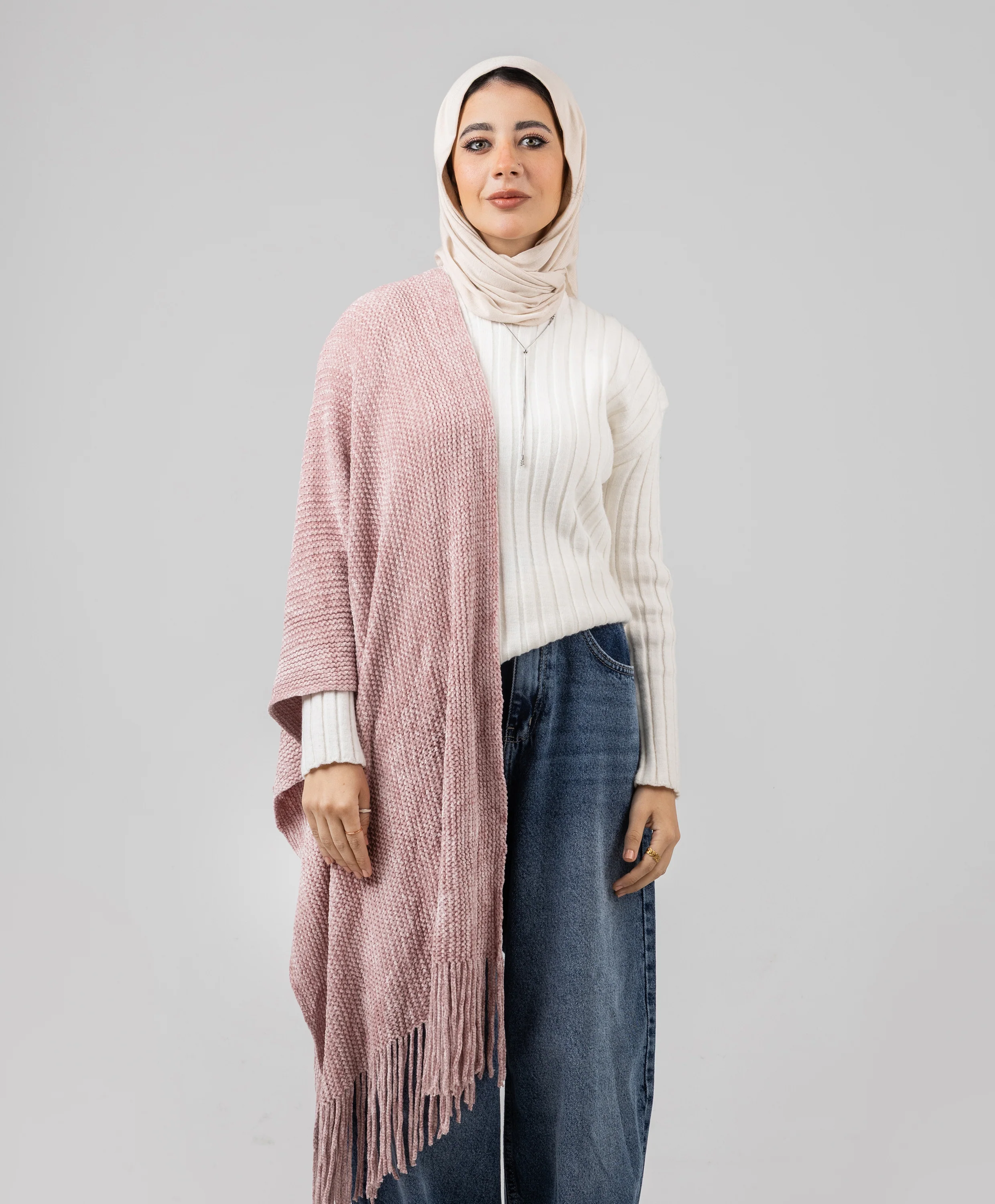Knitted Winter Shawl - Image 8