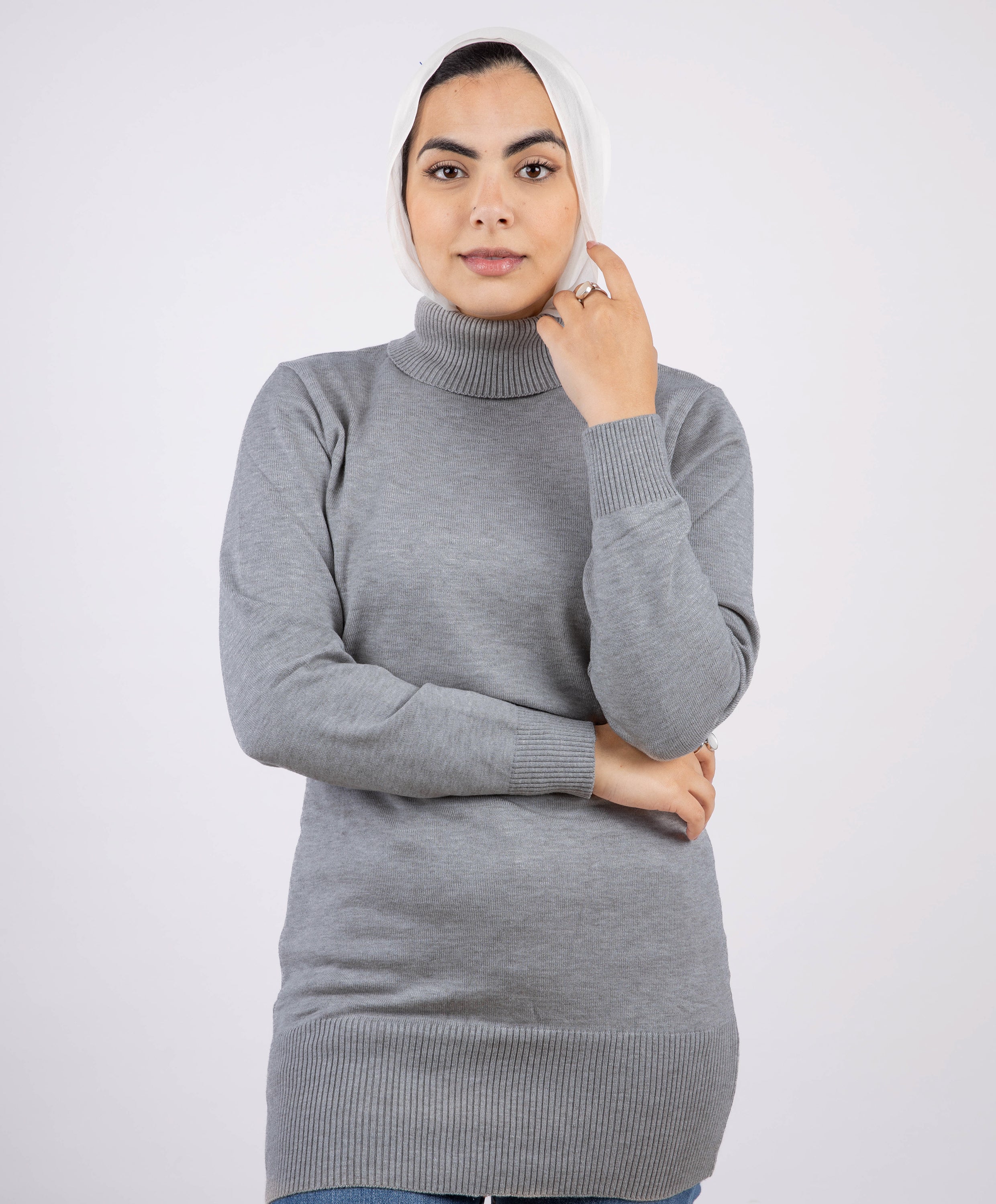 Long Basic Pullover - Image 27