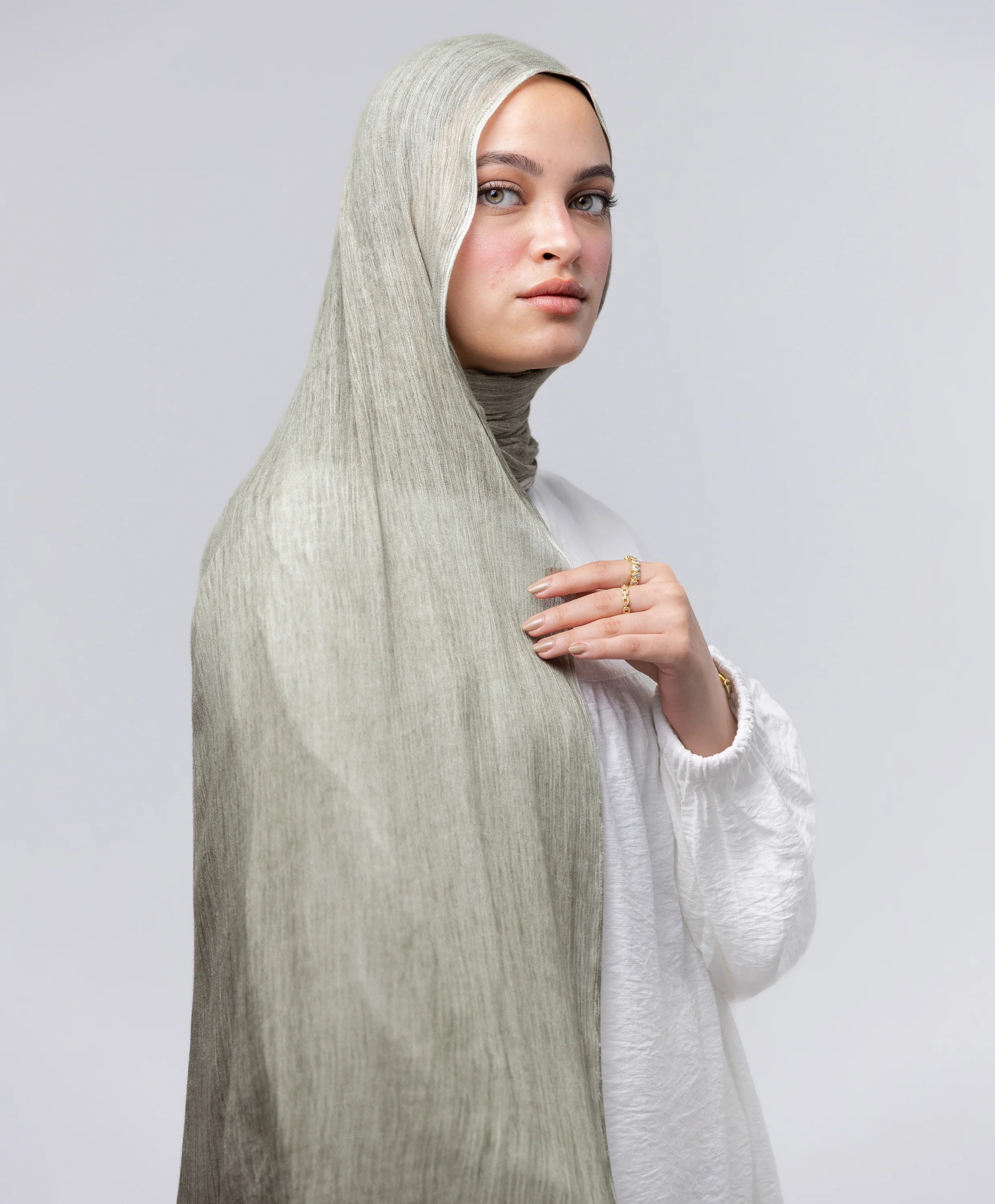Marble Linen Scarf - Image 11