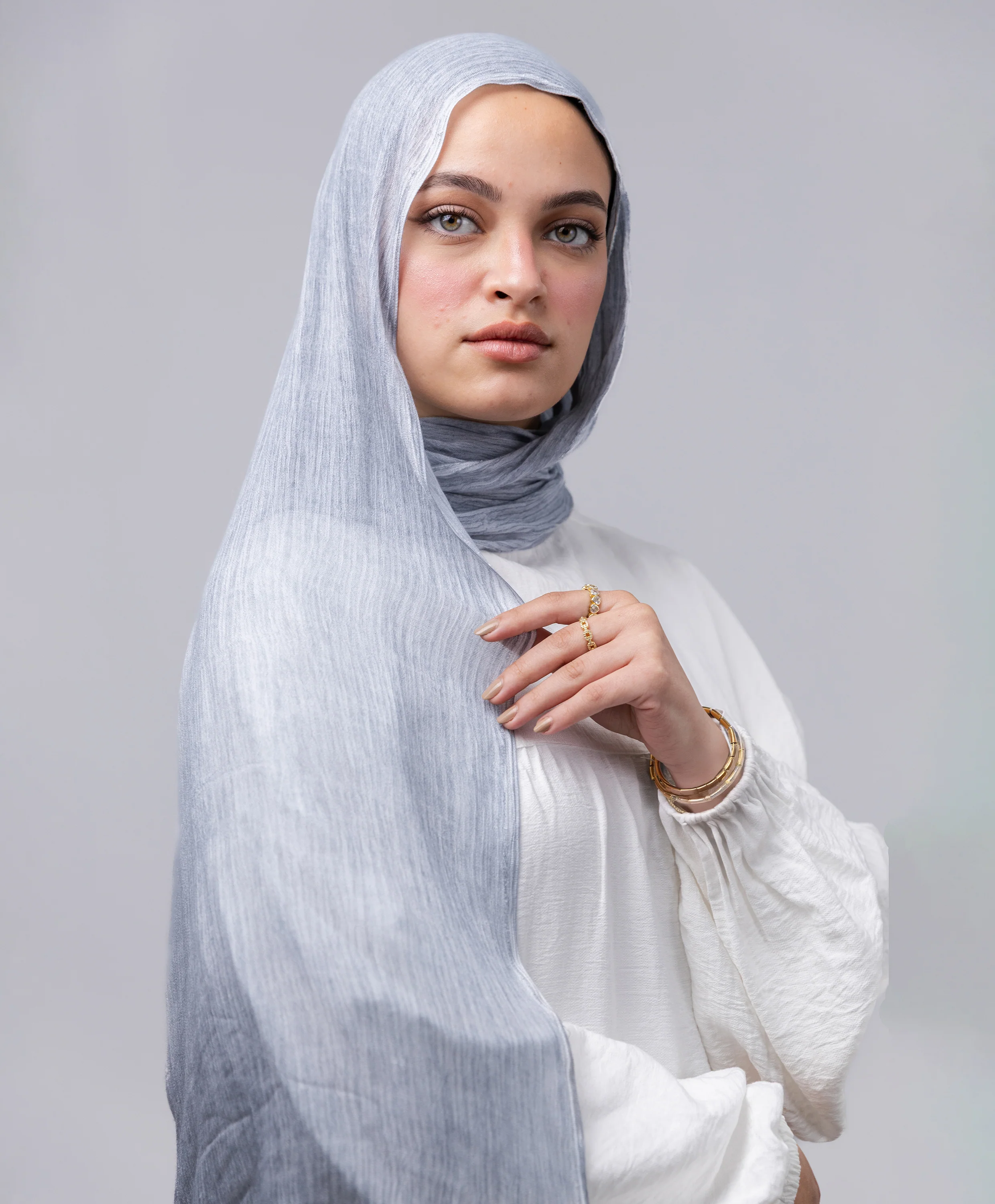 Marble Linen Scarf - Image 14