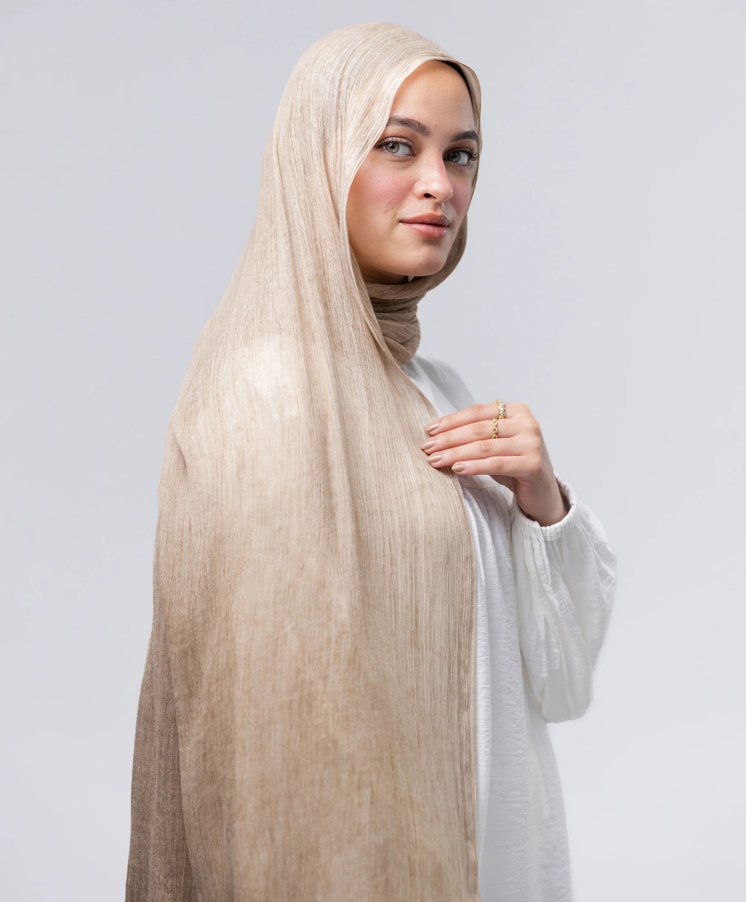 Marble Linen Scarf - Image 31