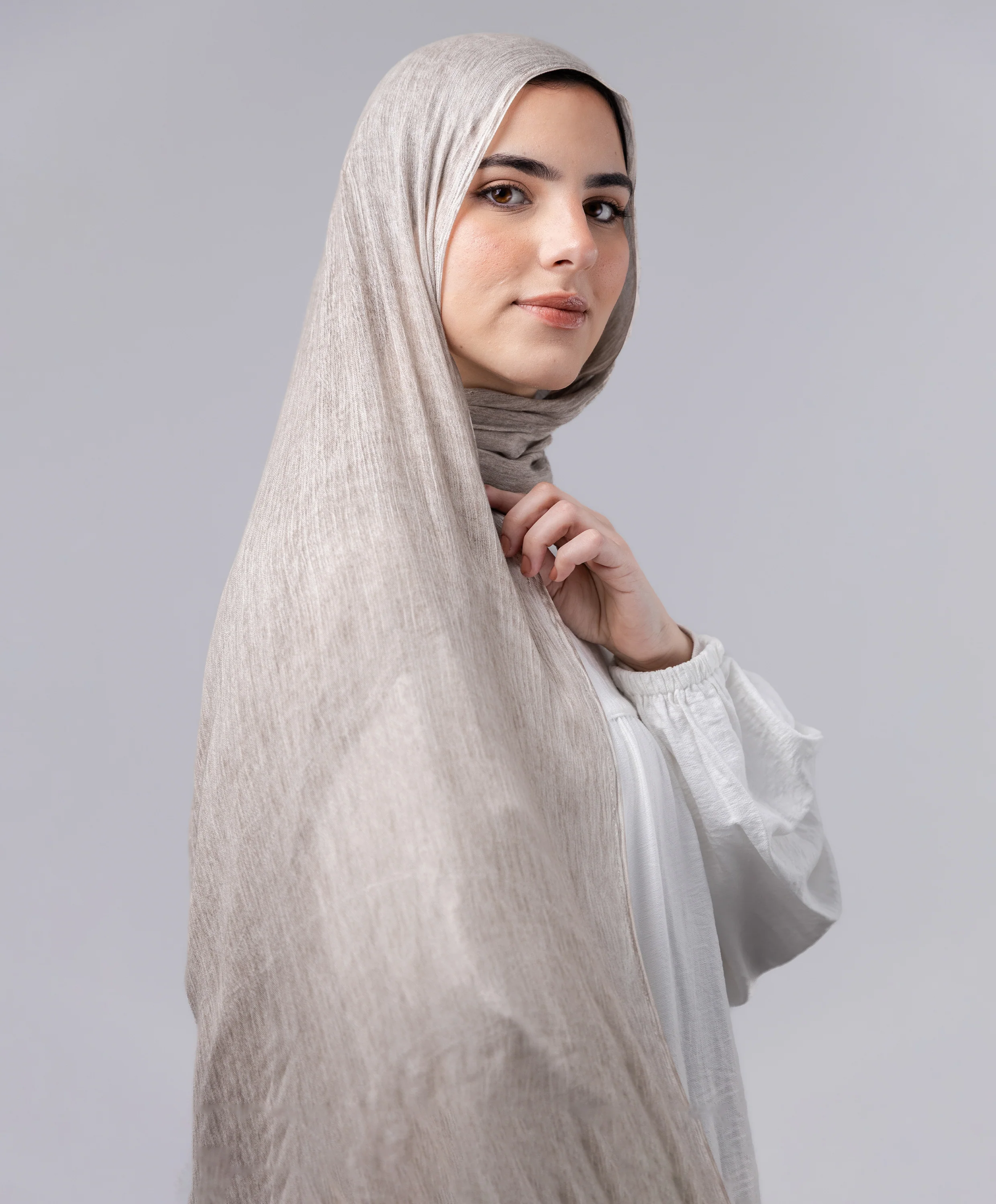 Marble Linen Scarf - Image 34