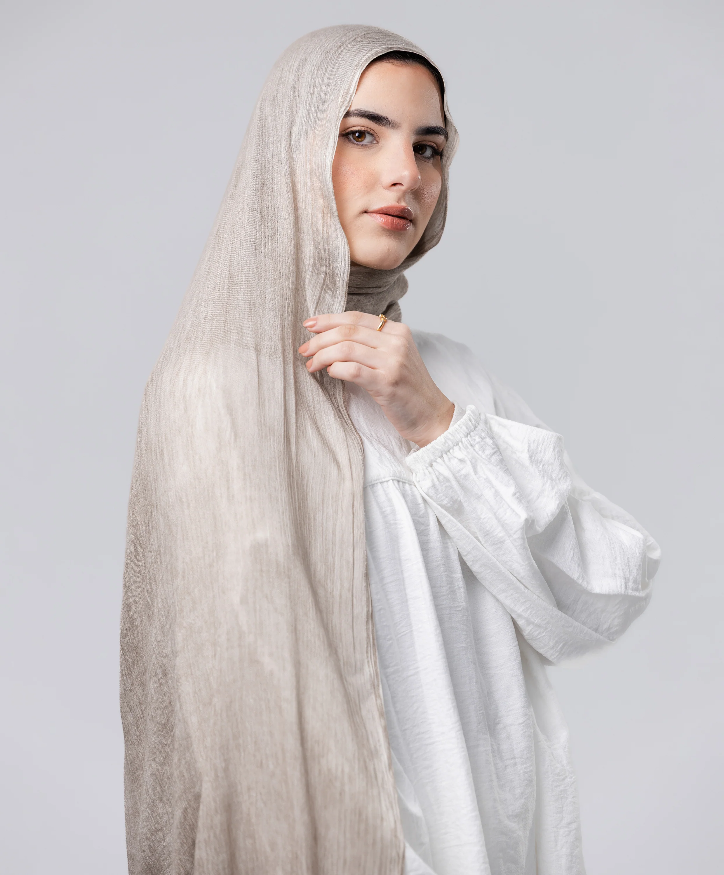 Marble Linen Scarf - Image 35