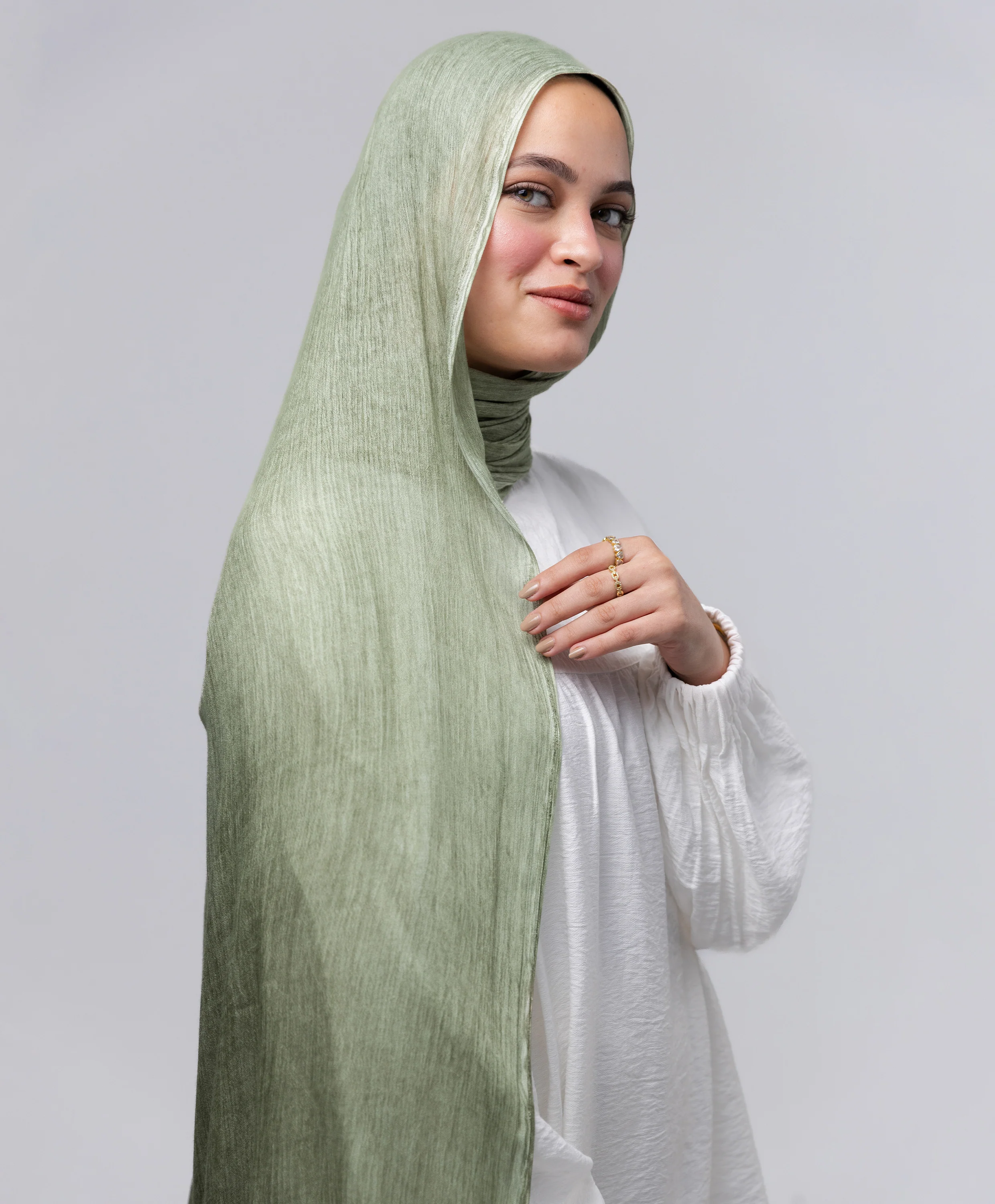 Marble Linen Scarf - Image 37