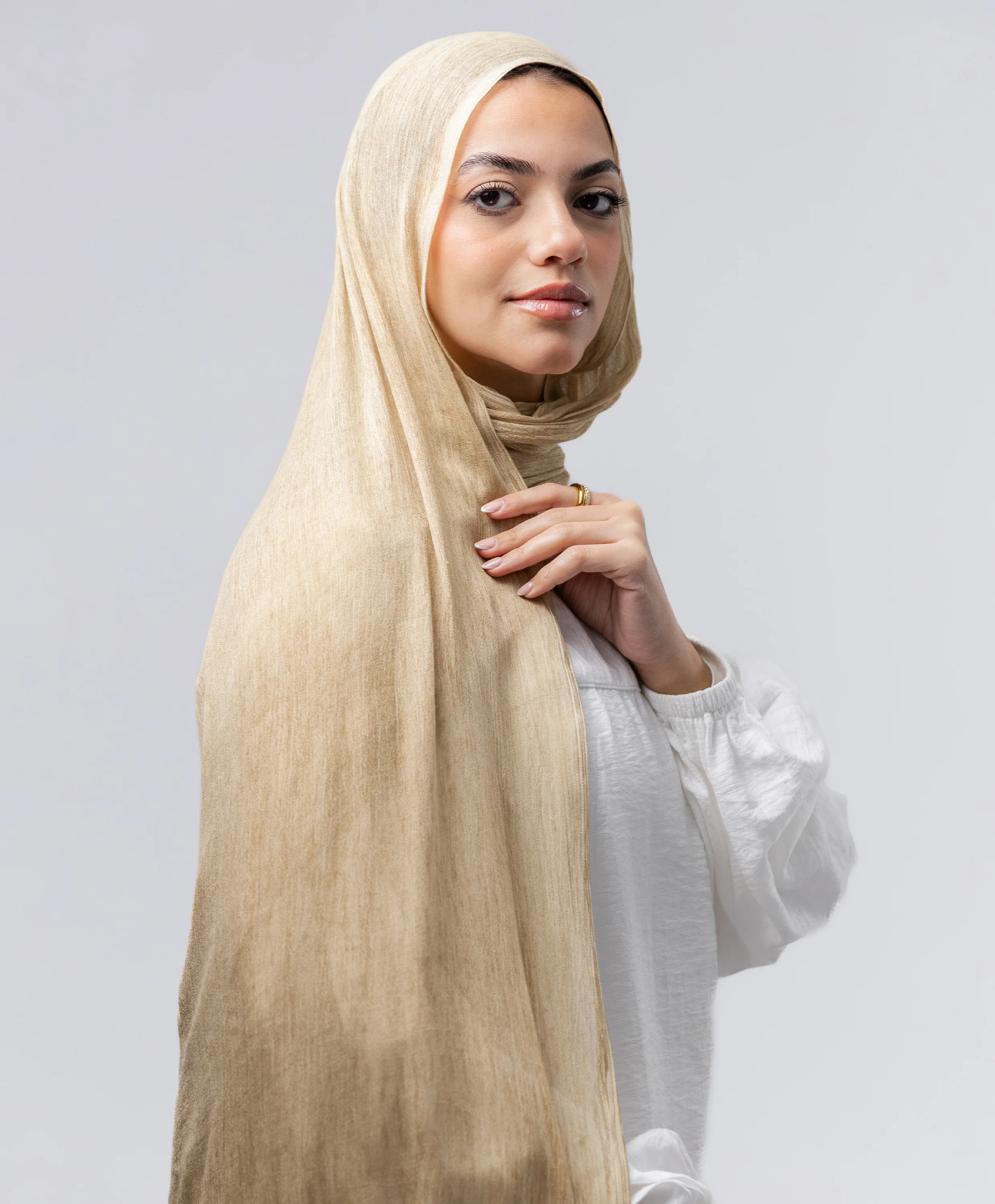 Marble Linen Scarf - Image 38