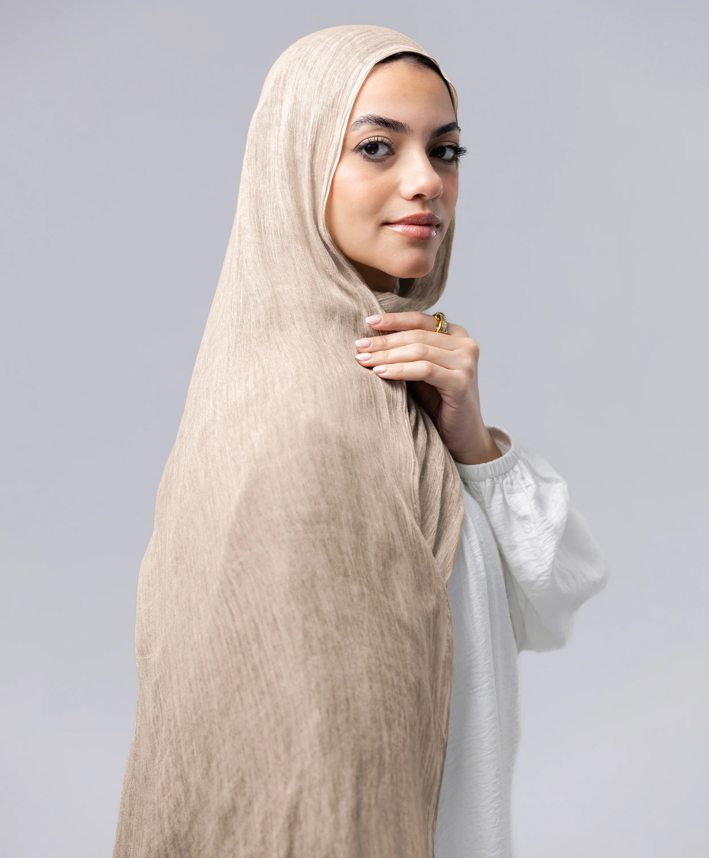 Marble Linen Scarf - Image 39