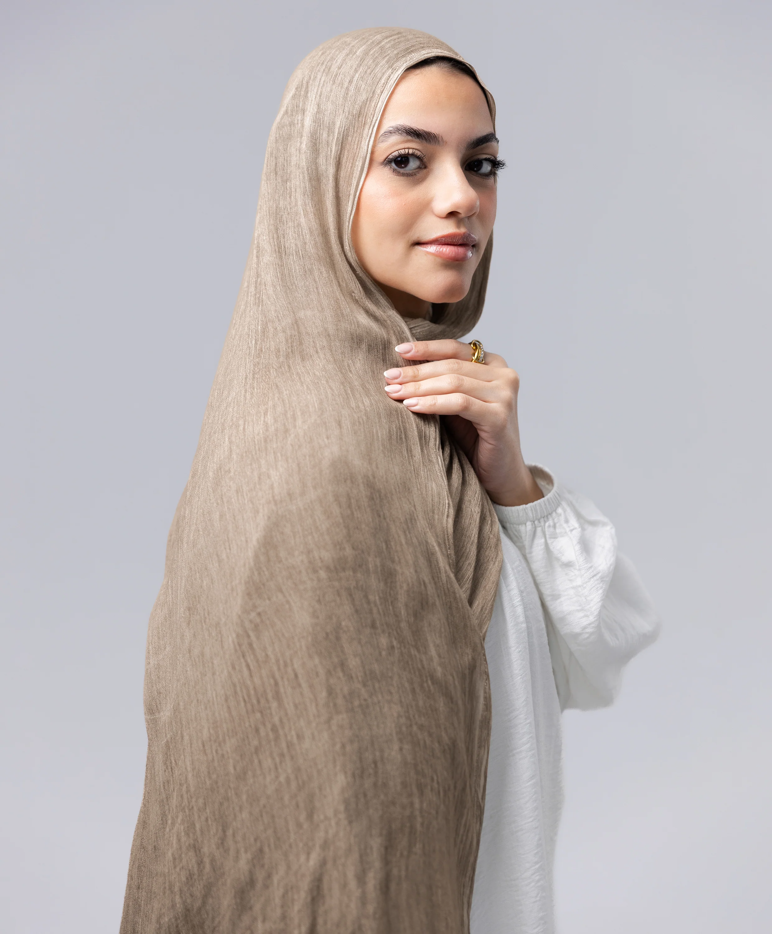 Marble Linen Scarf - Image 40