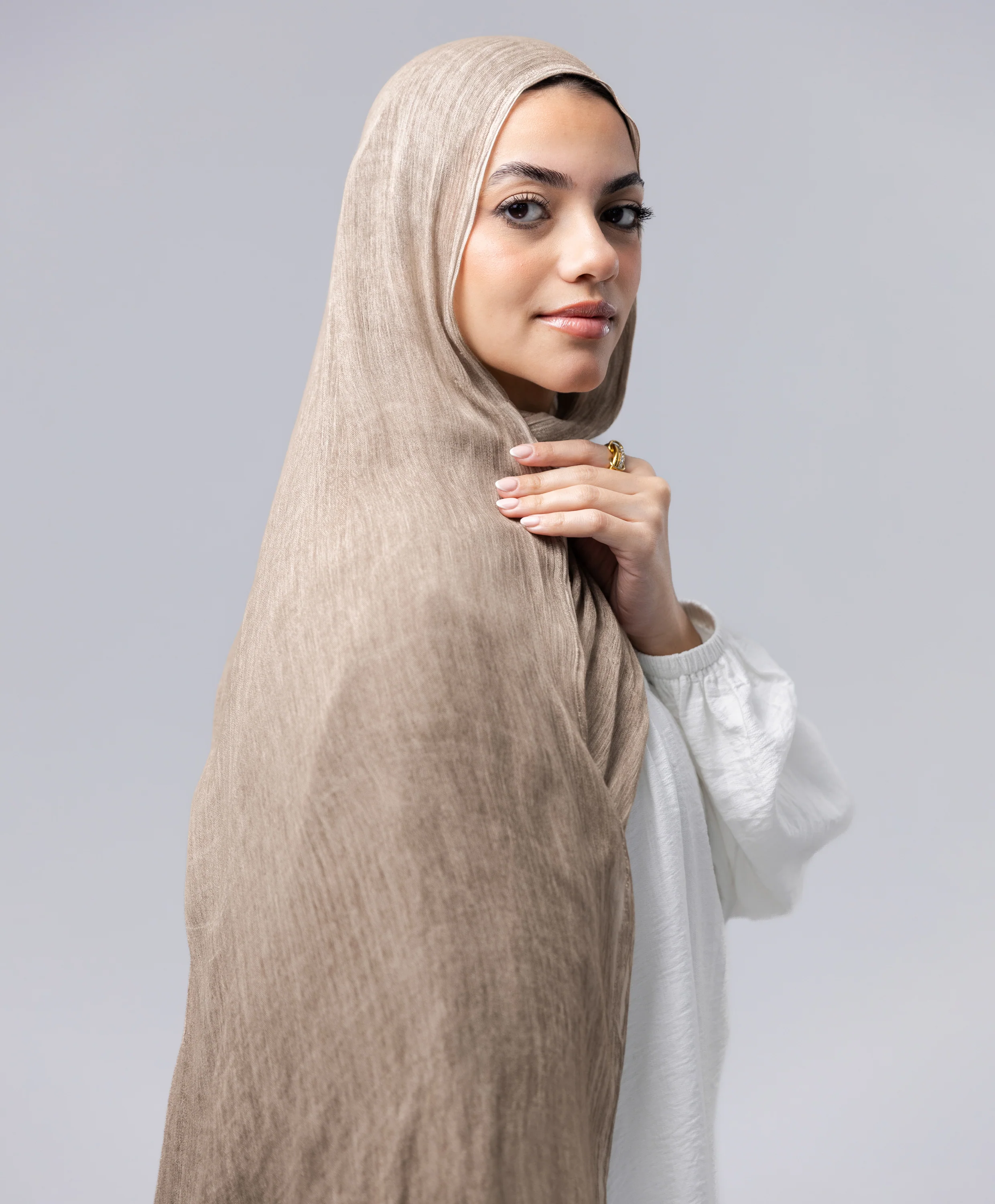 Marble Linen Scarf - Image 41