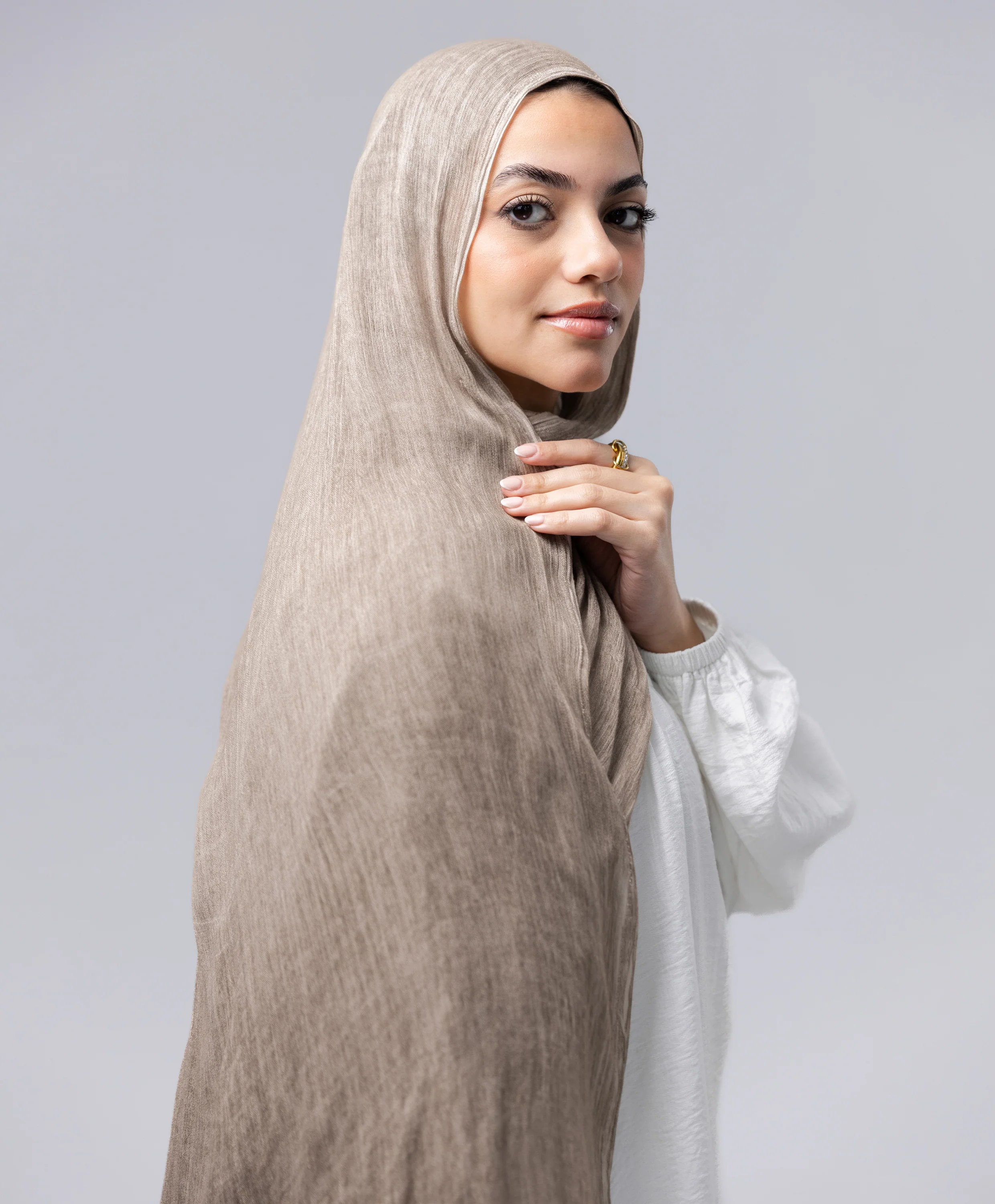 Marble Linen Scarf - Image 42