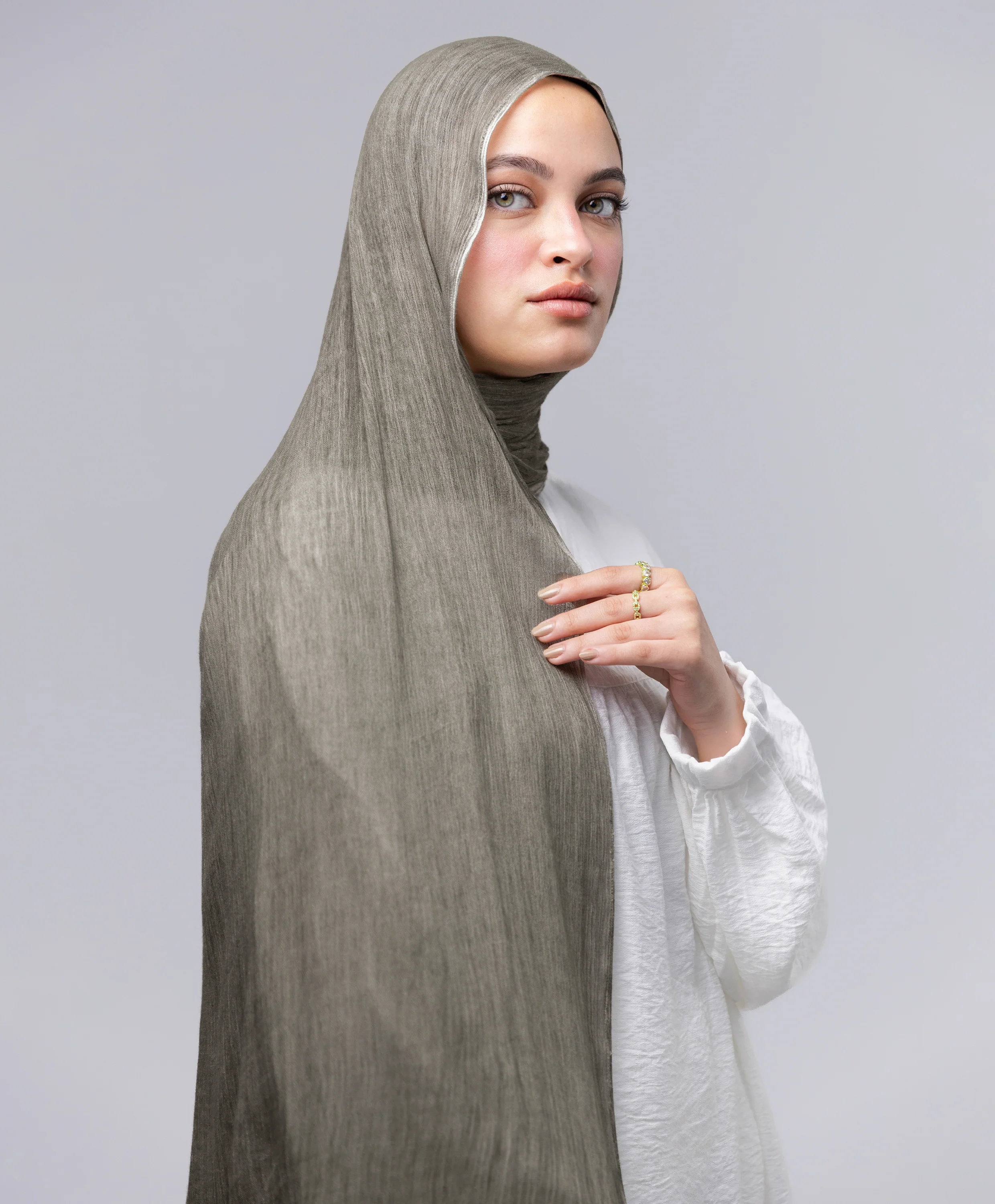 Marble Linen Scarf - Image 50