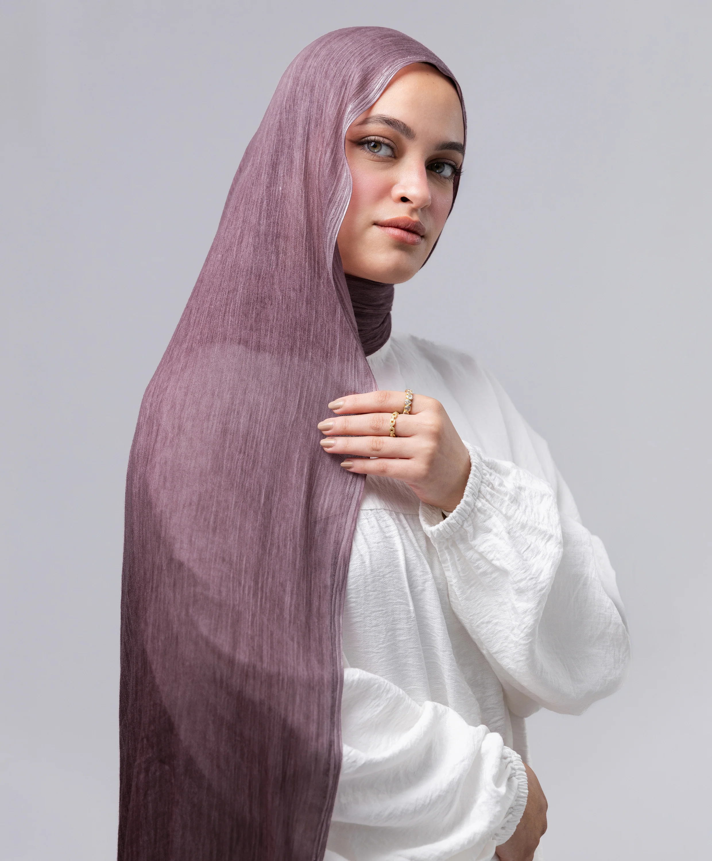 Marble Linen Scarf - Image 59