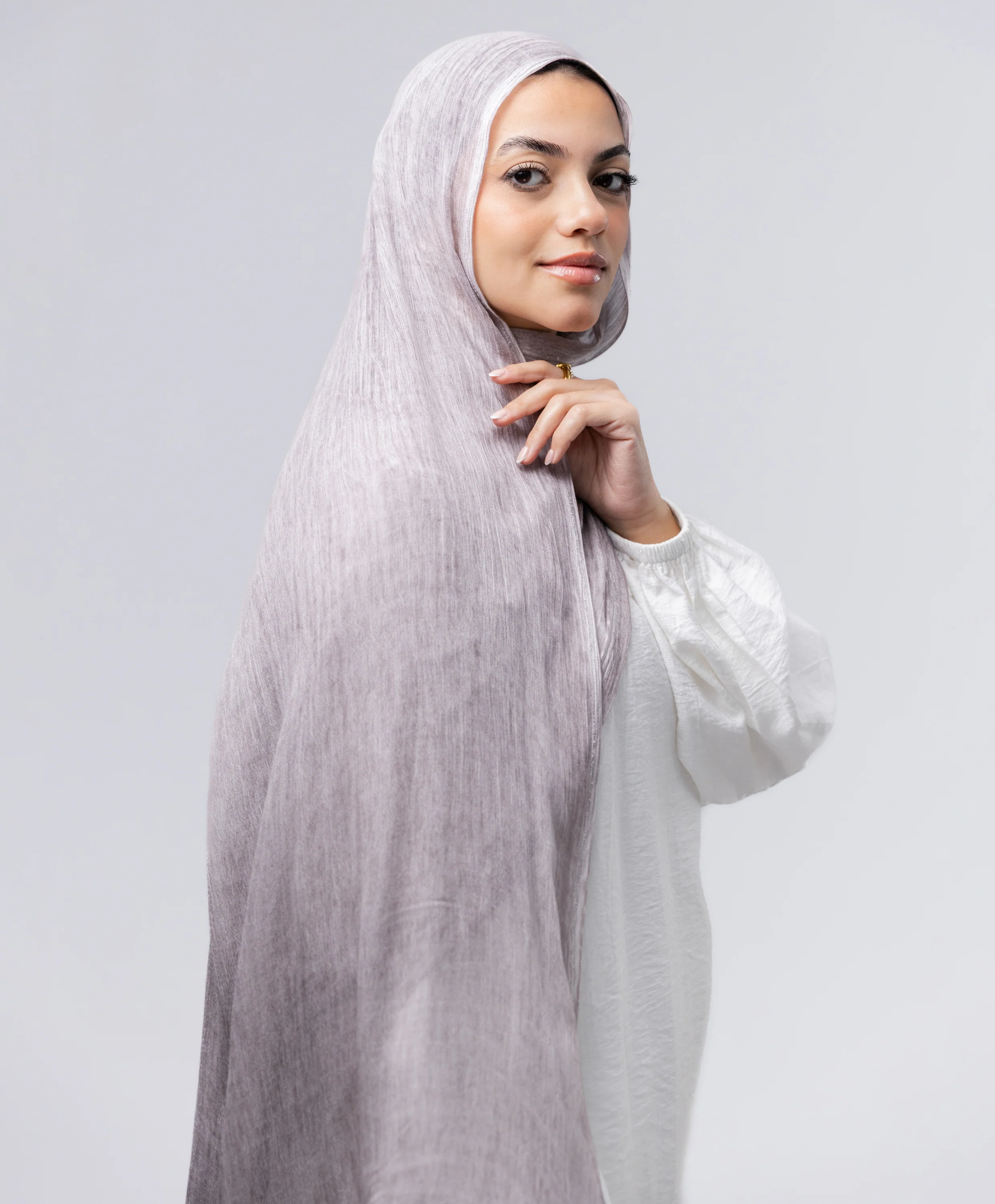 Marble Linen Scarf - Image 6