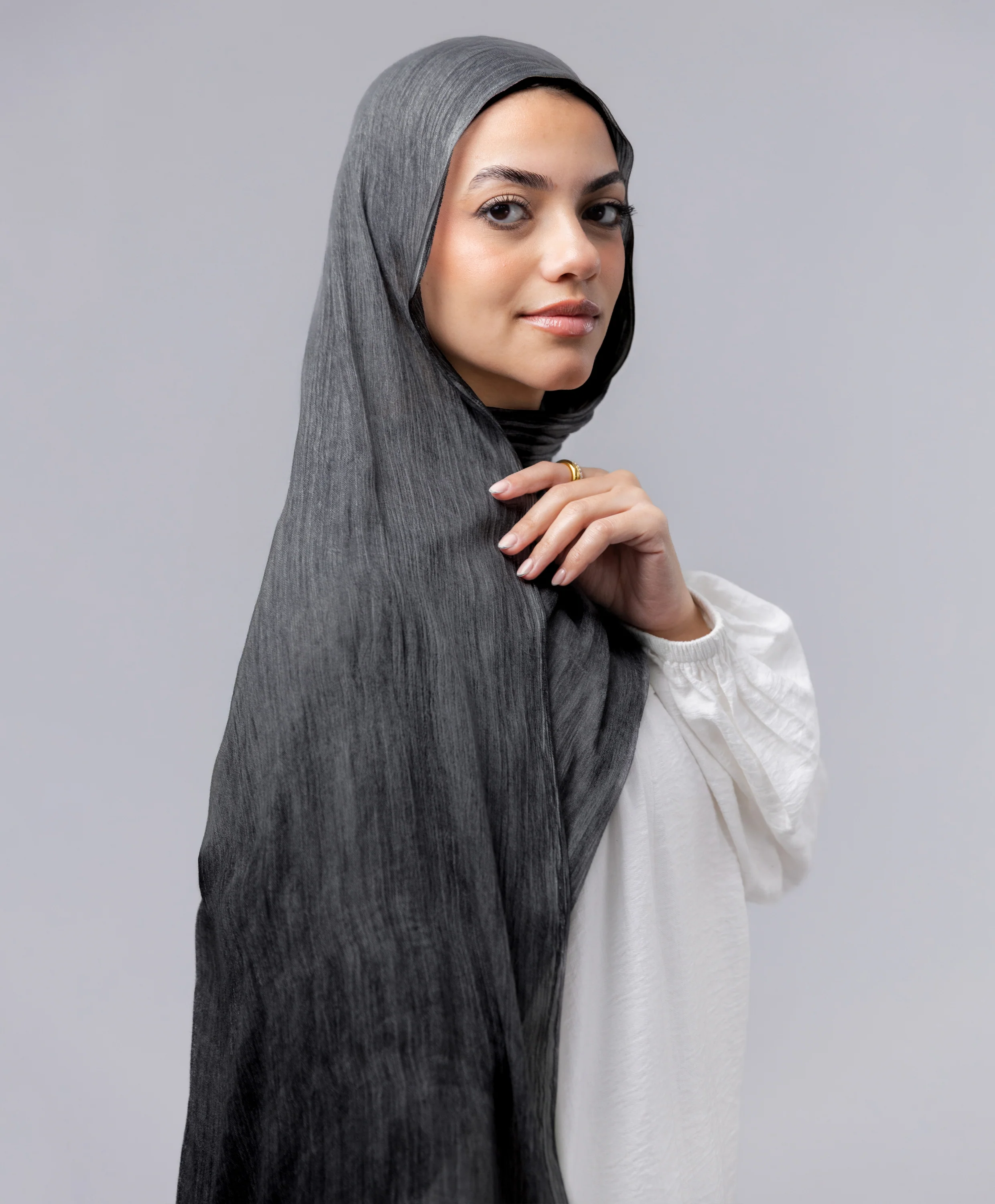 Marble Linen Scarf - Image 60