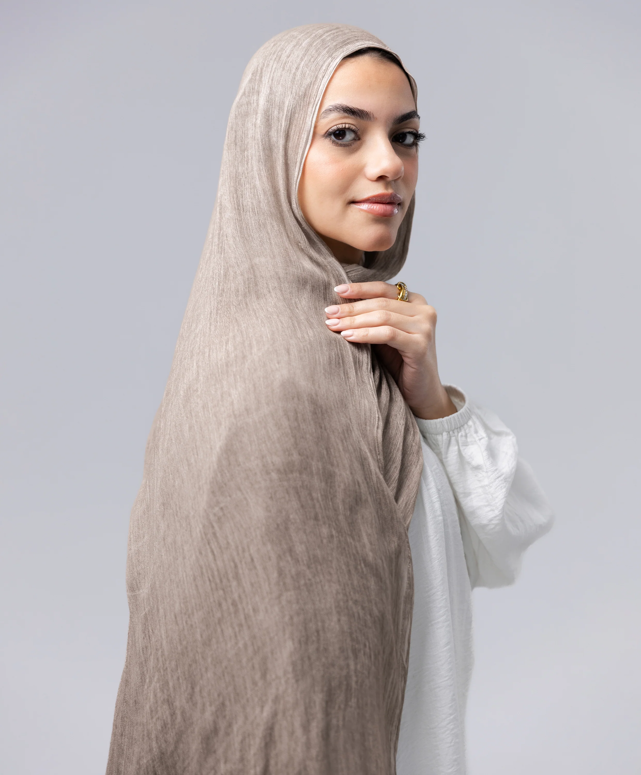 Marble Linen Scarf - Image 63