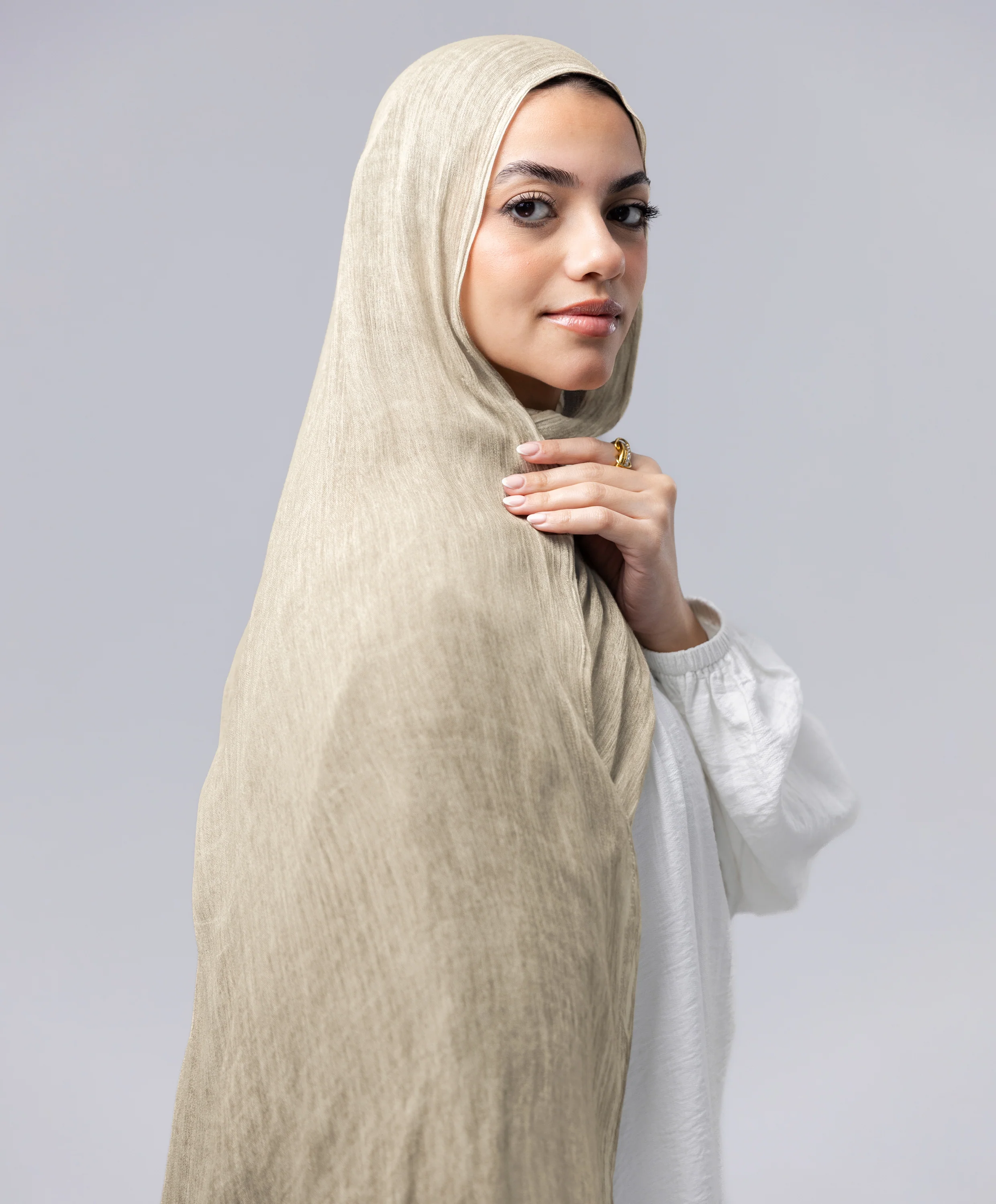 Marble Linen Scarf - Image 65