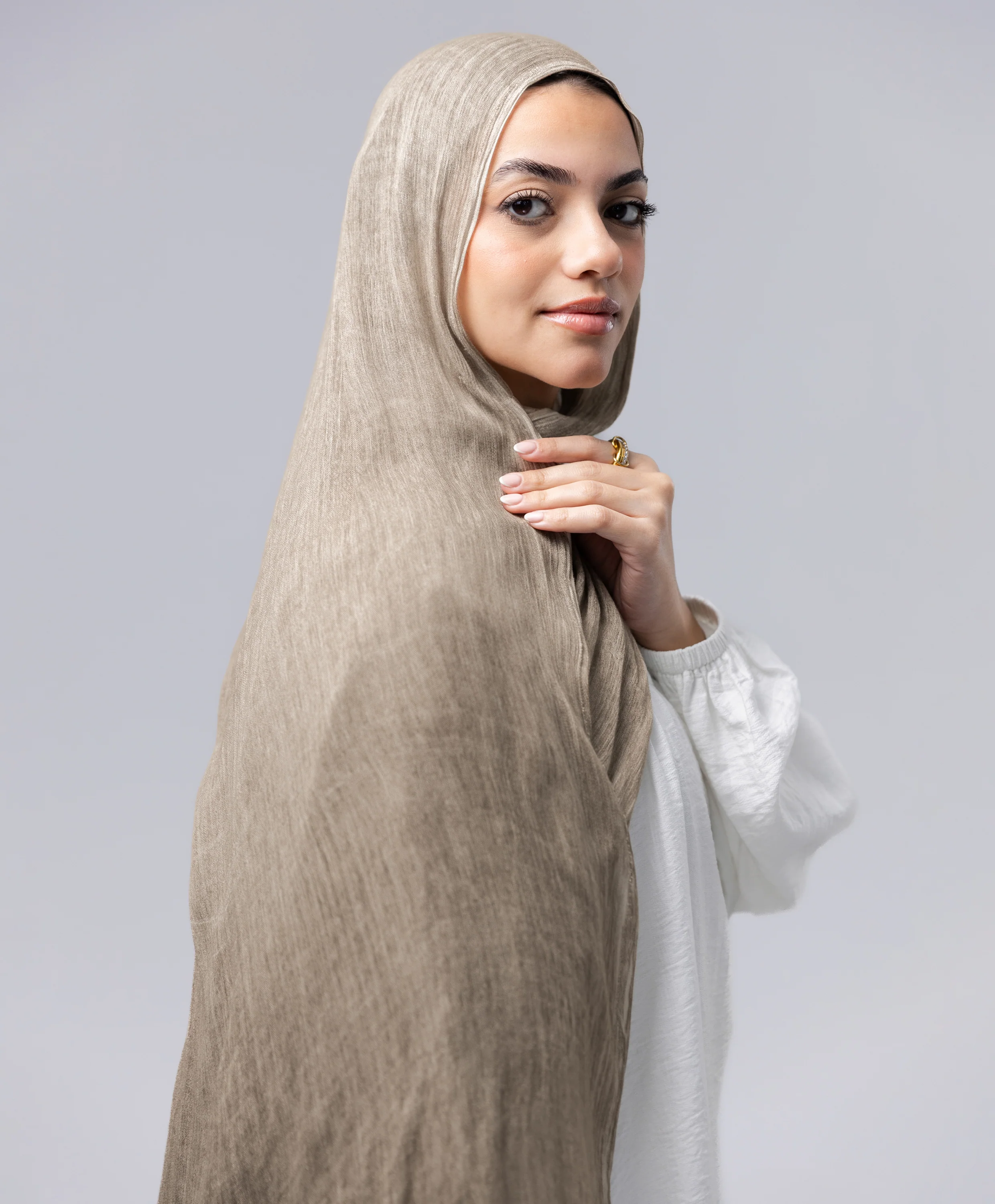 Marble Linen Scarf - Image 66