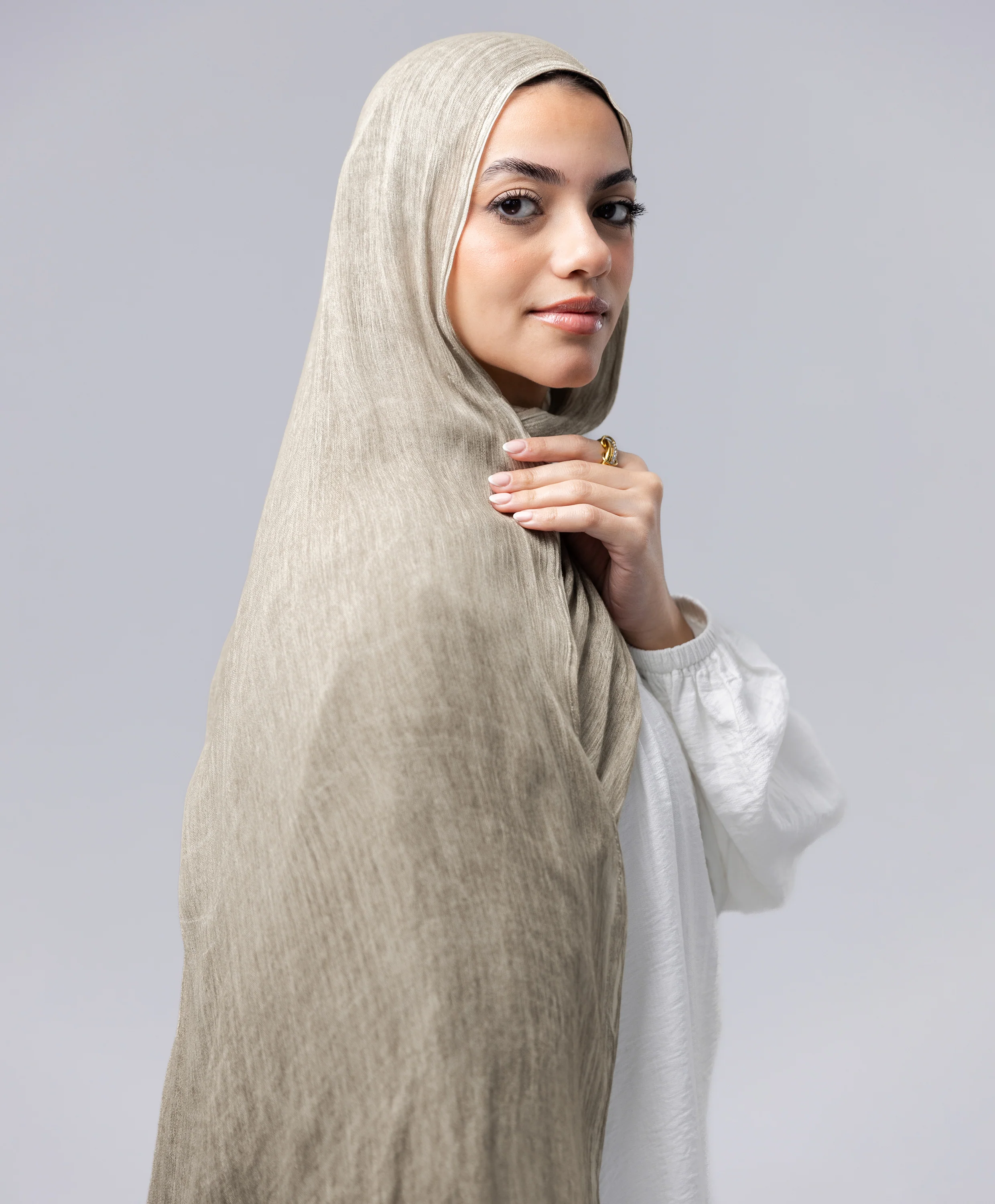 Marble Linen Scarf - Image 67