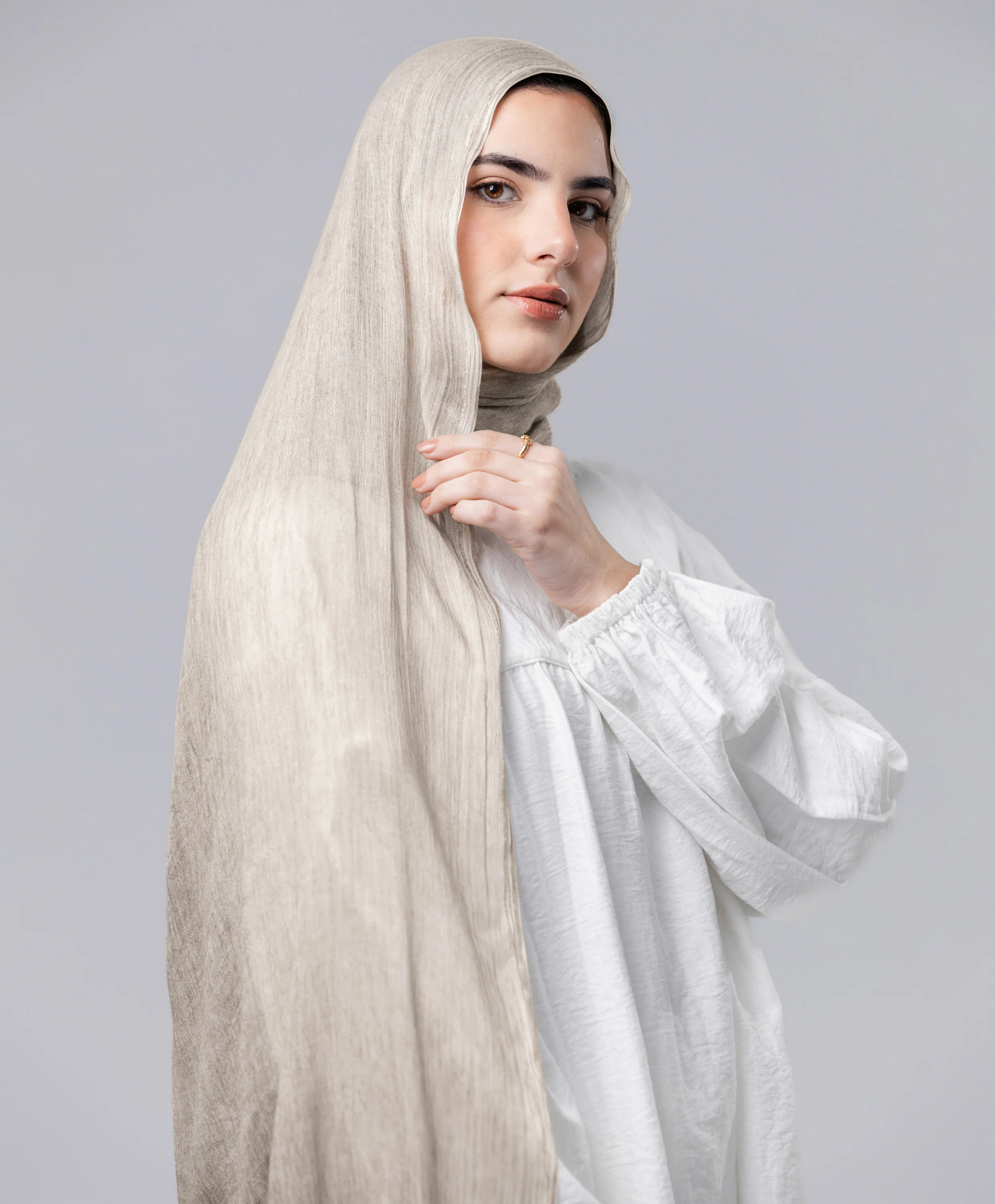 Marble Linen Scarf - Image 70