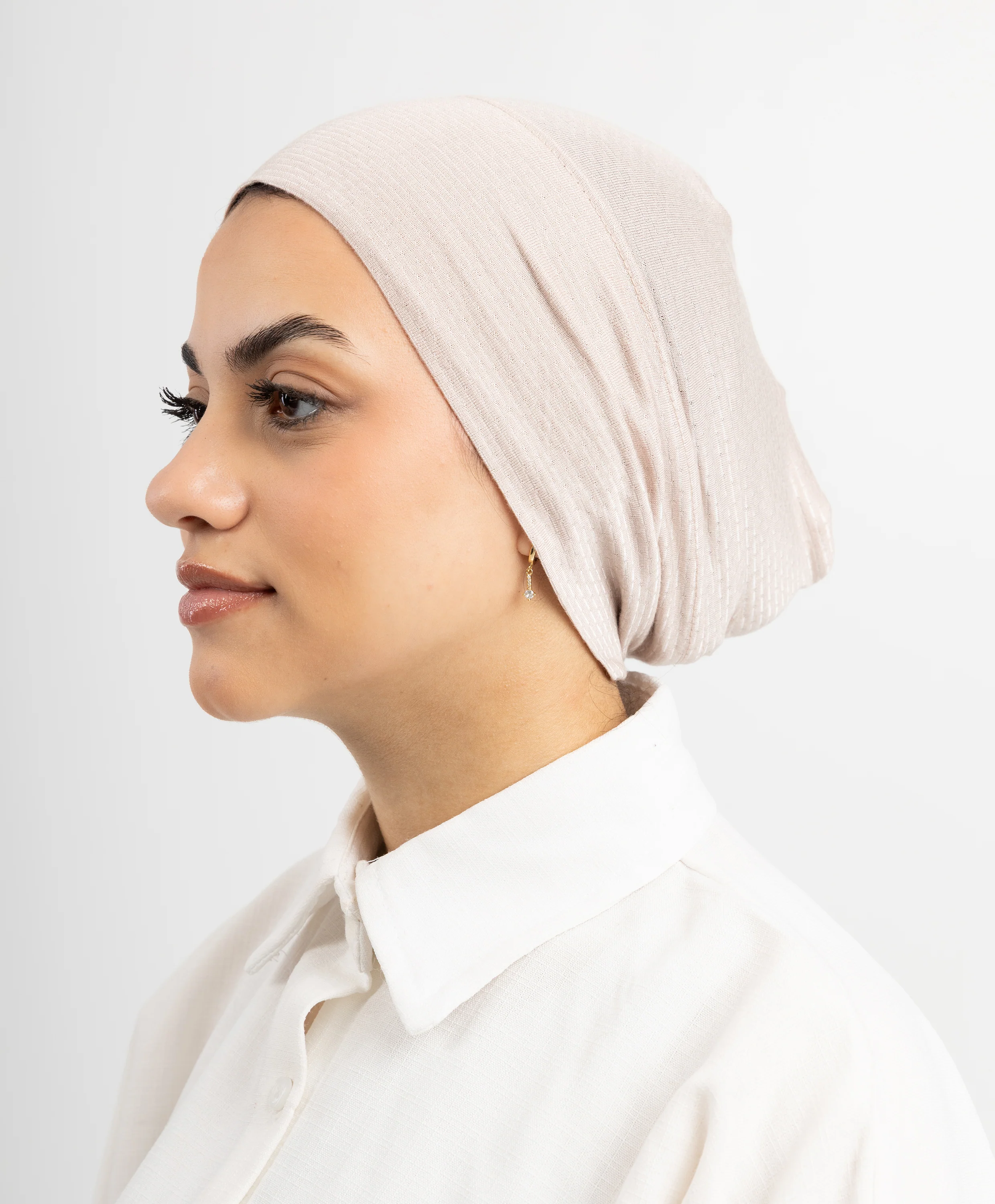 Mini Ribbed Syrian Opened Underscarf - Image 5