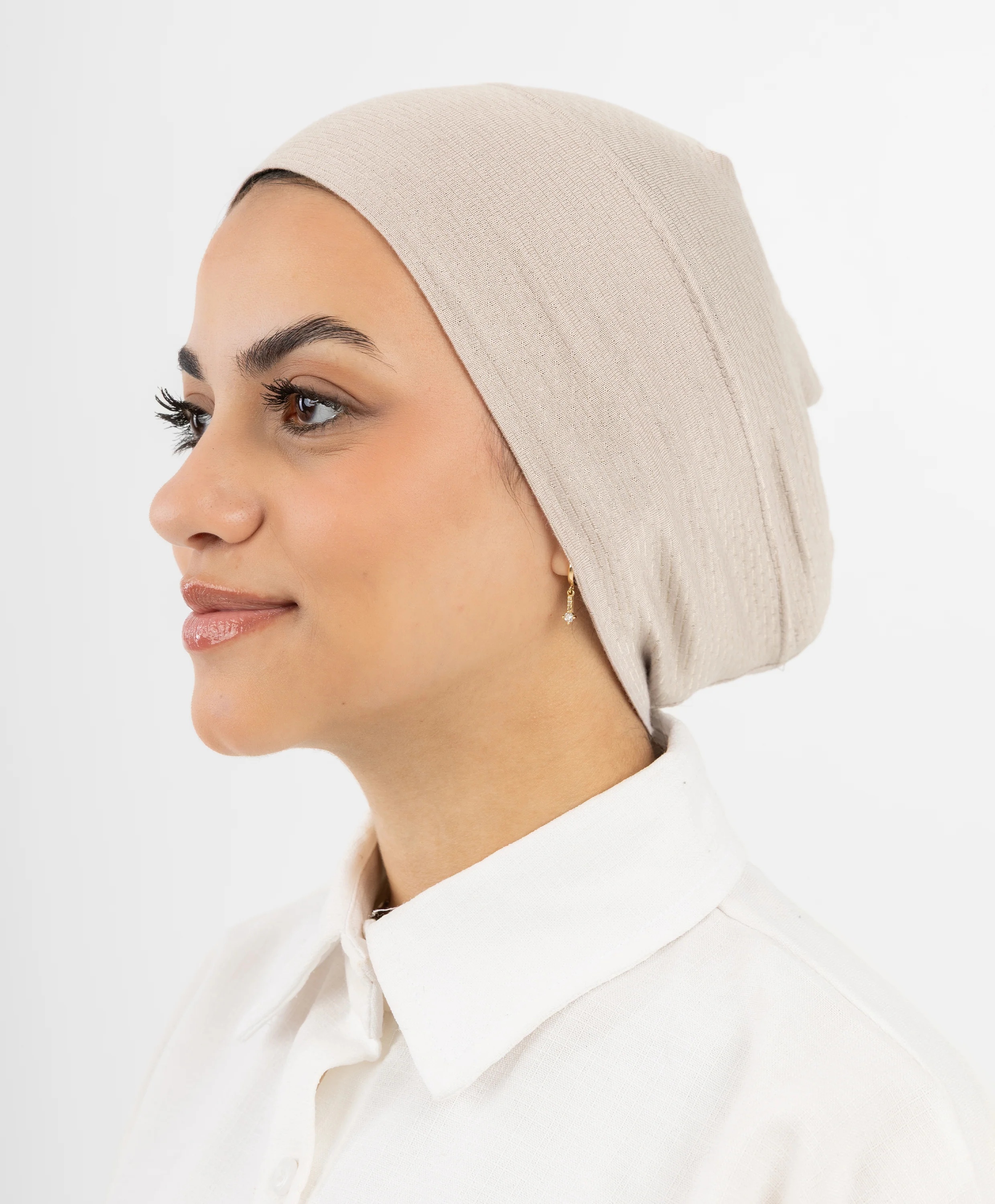 Mini Ribbed Syrian Opened Underscarf - Image 6