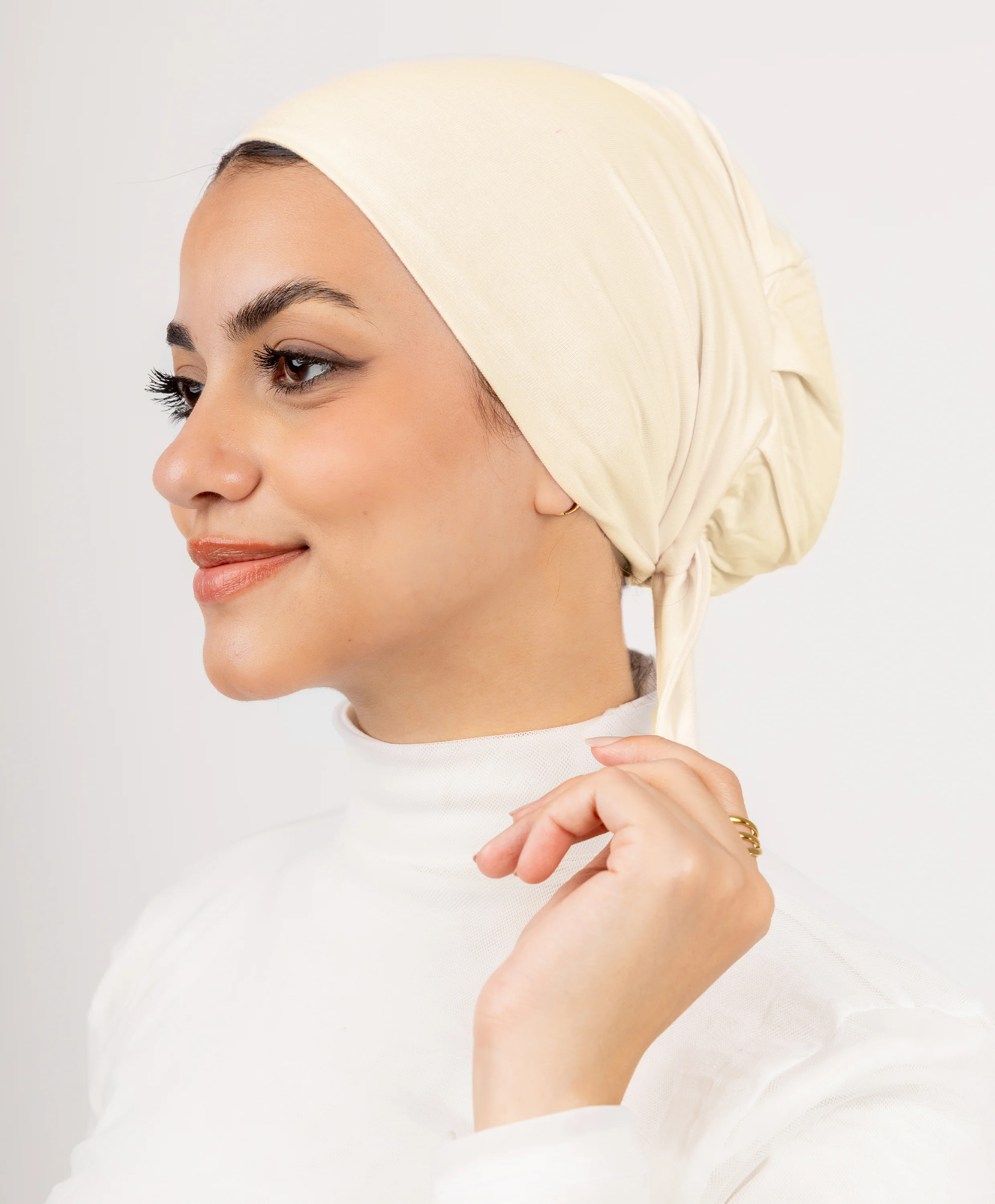 No Thread Underscarf with Tie-Back - Image 15