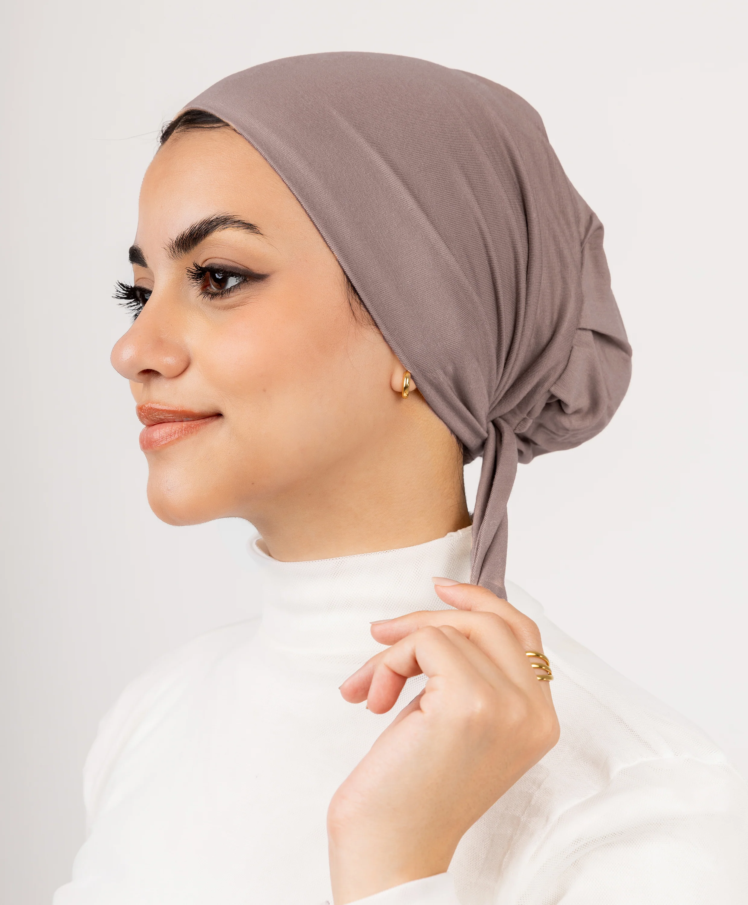No Thread Underscarf with Tie-Back - Image 35