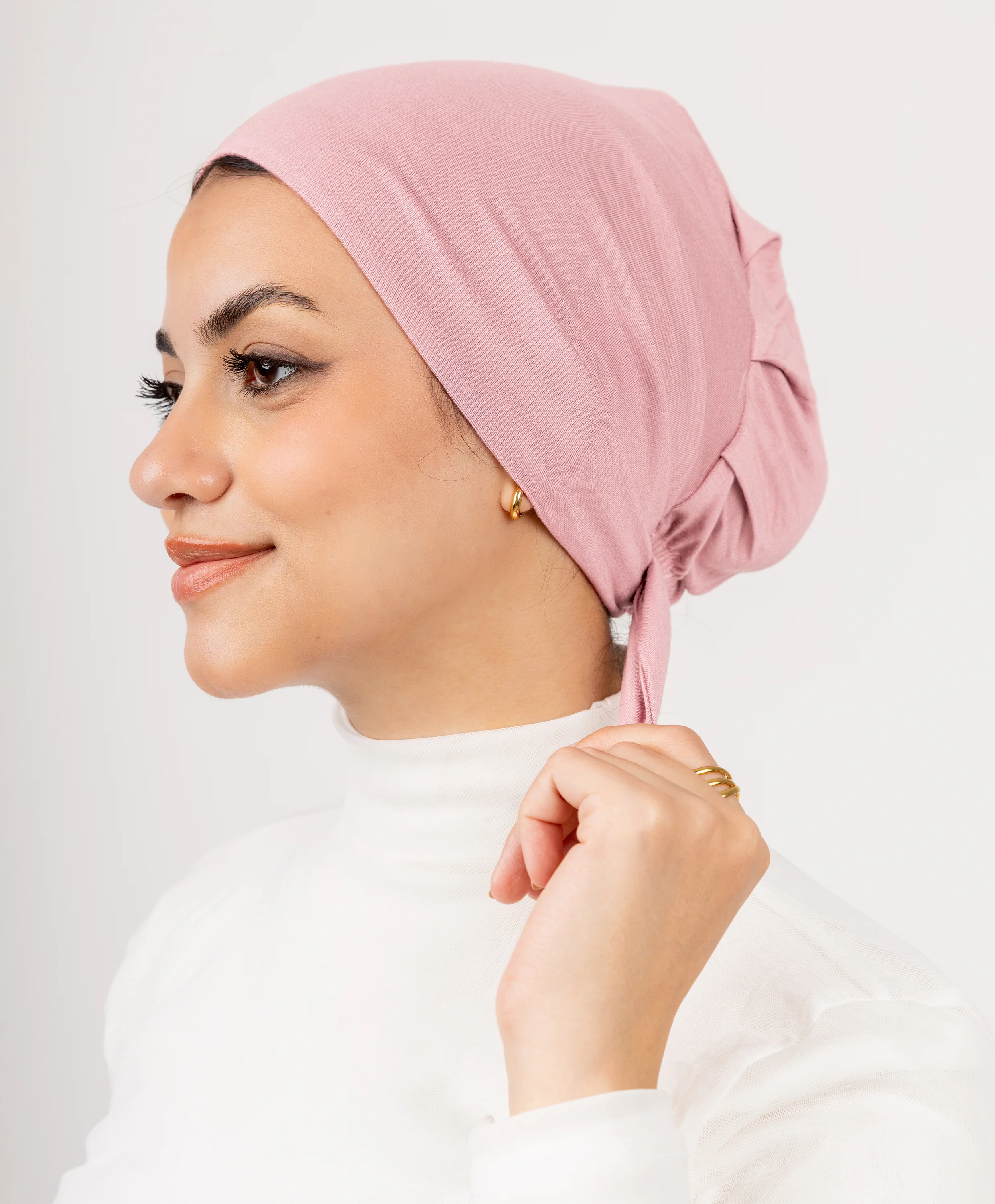 No Thread Underscarf with Tie-Back - Image 38