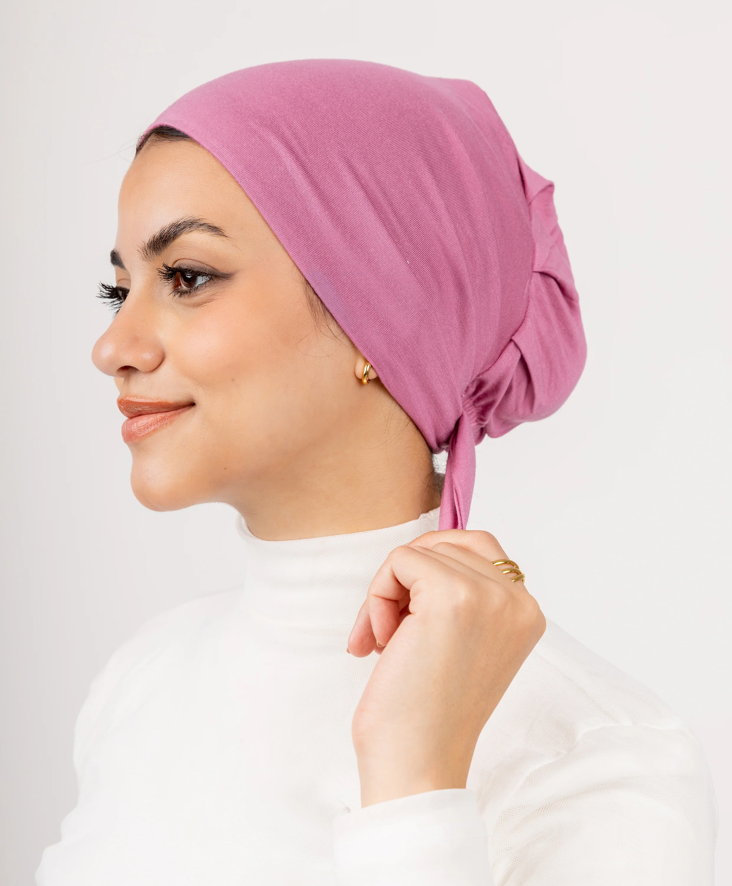 No Thread Underscarf with Tie-Back - Image 40