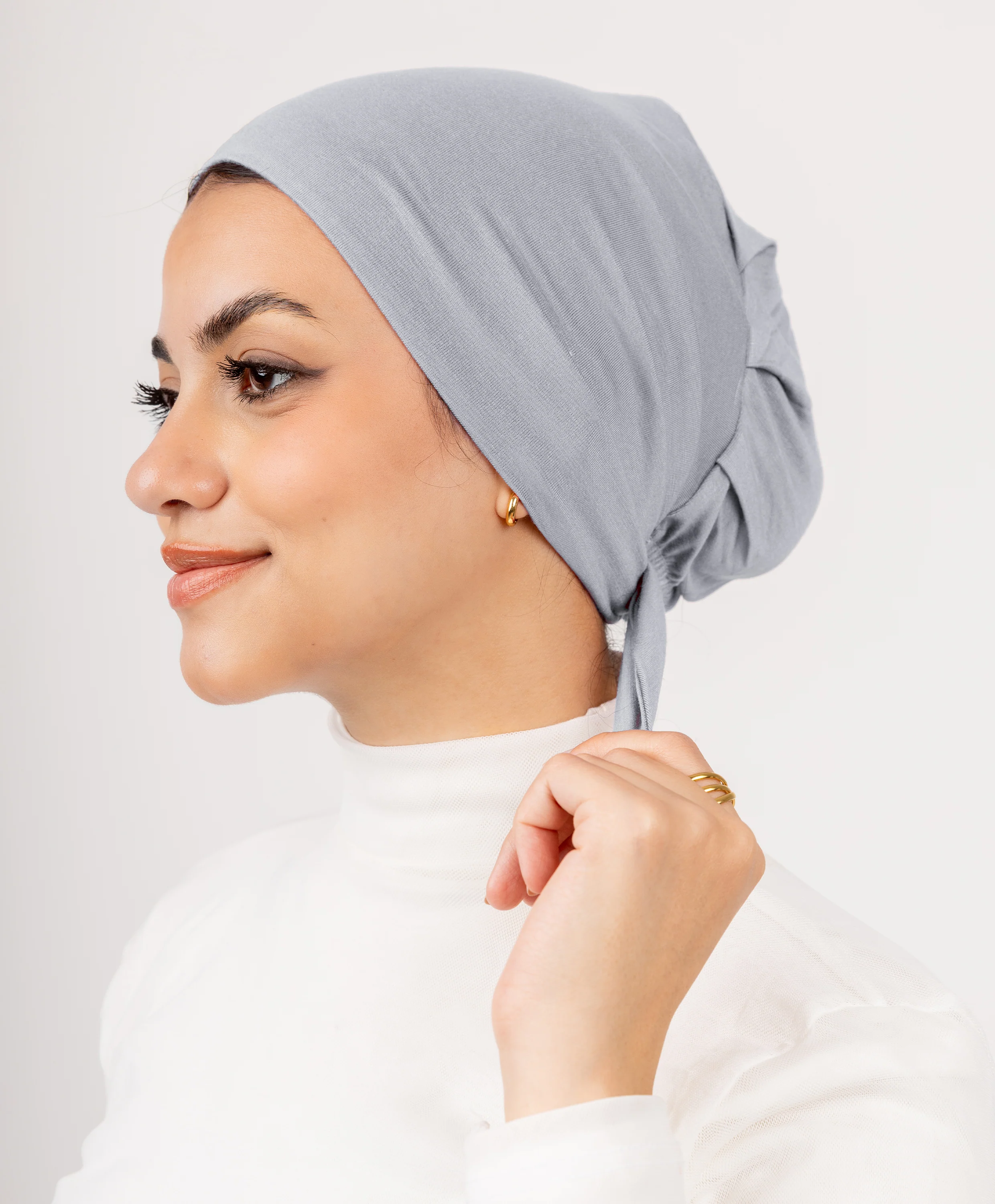 No Thread Underscarf with Tie-Back - Image 50