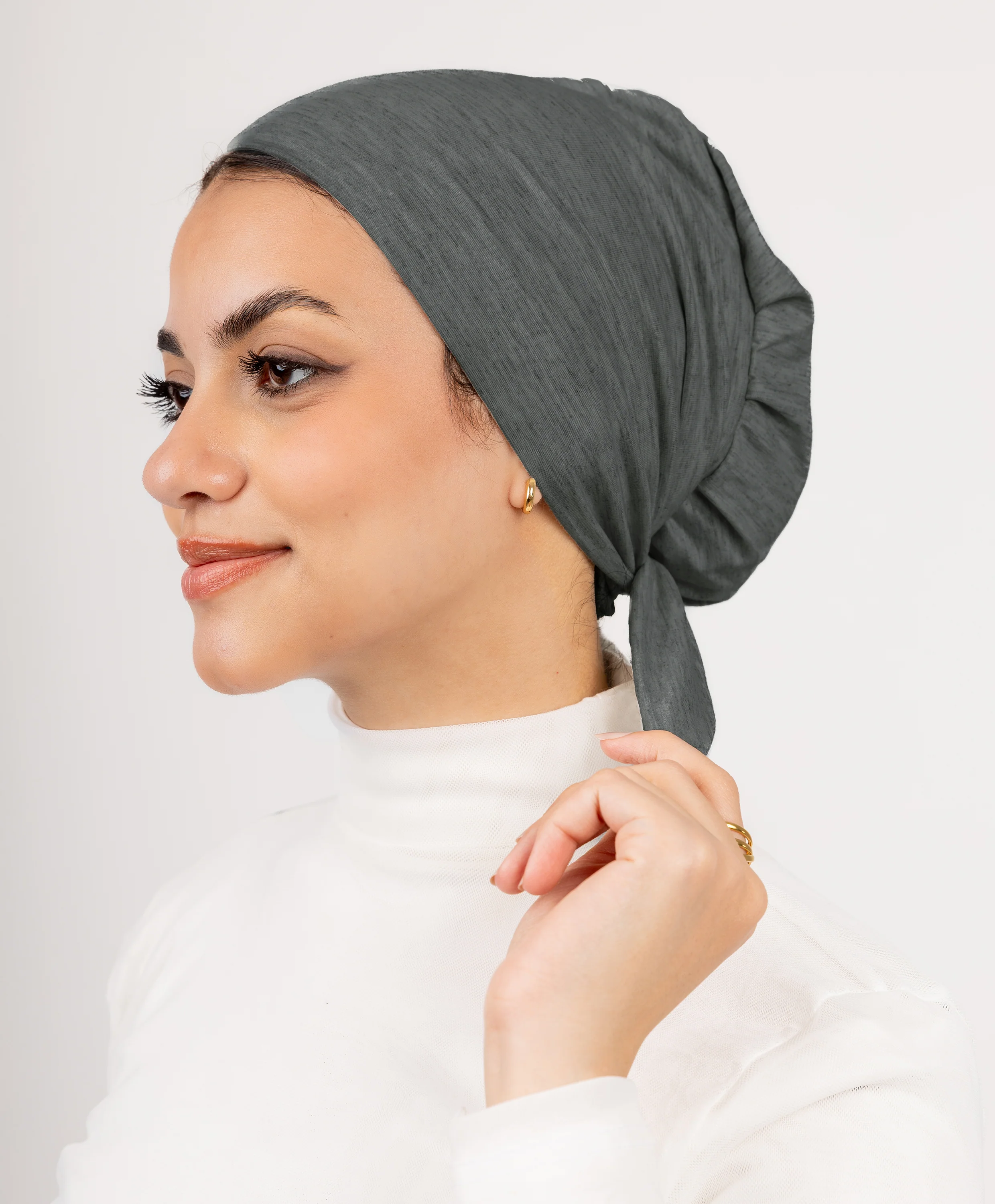 No Thread Underscarf with Tie-Back - Image 53