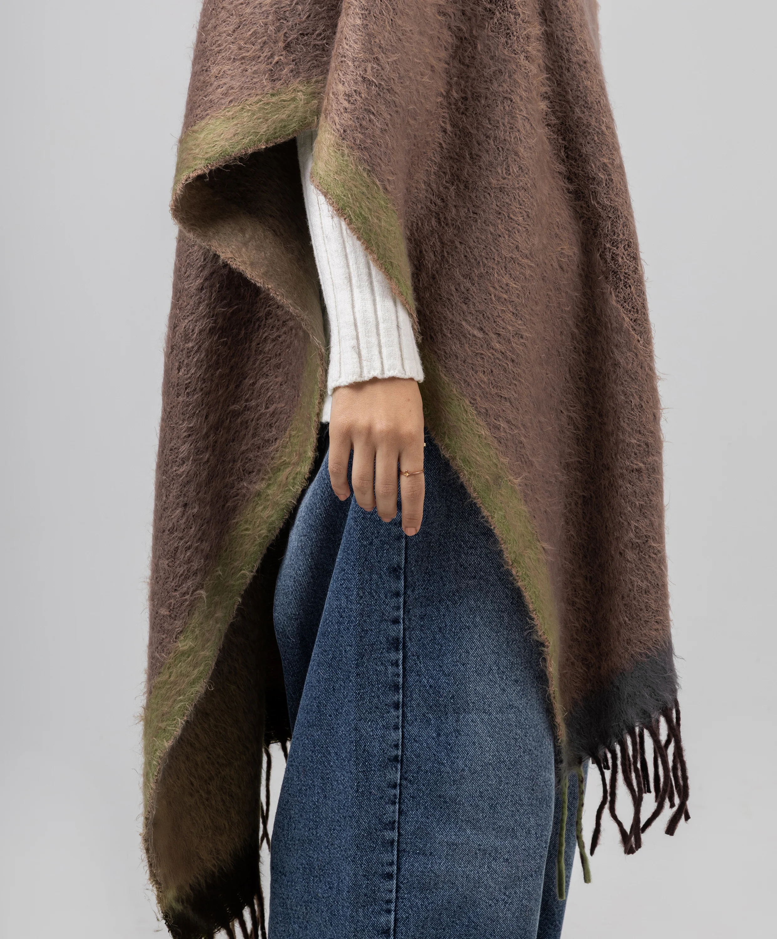 Painterly Winter Shawl - Image 2