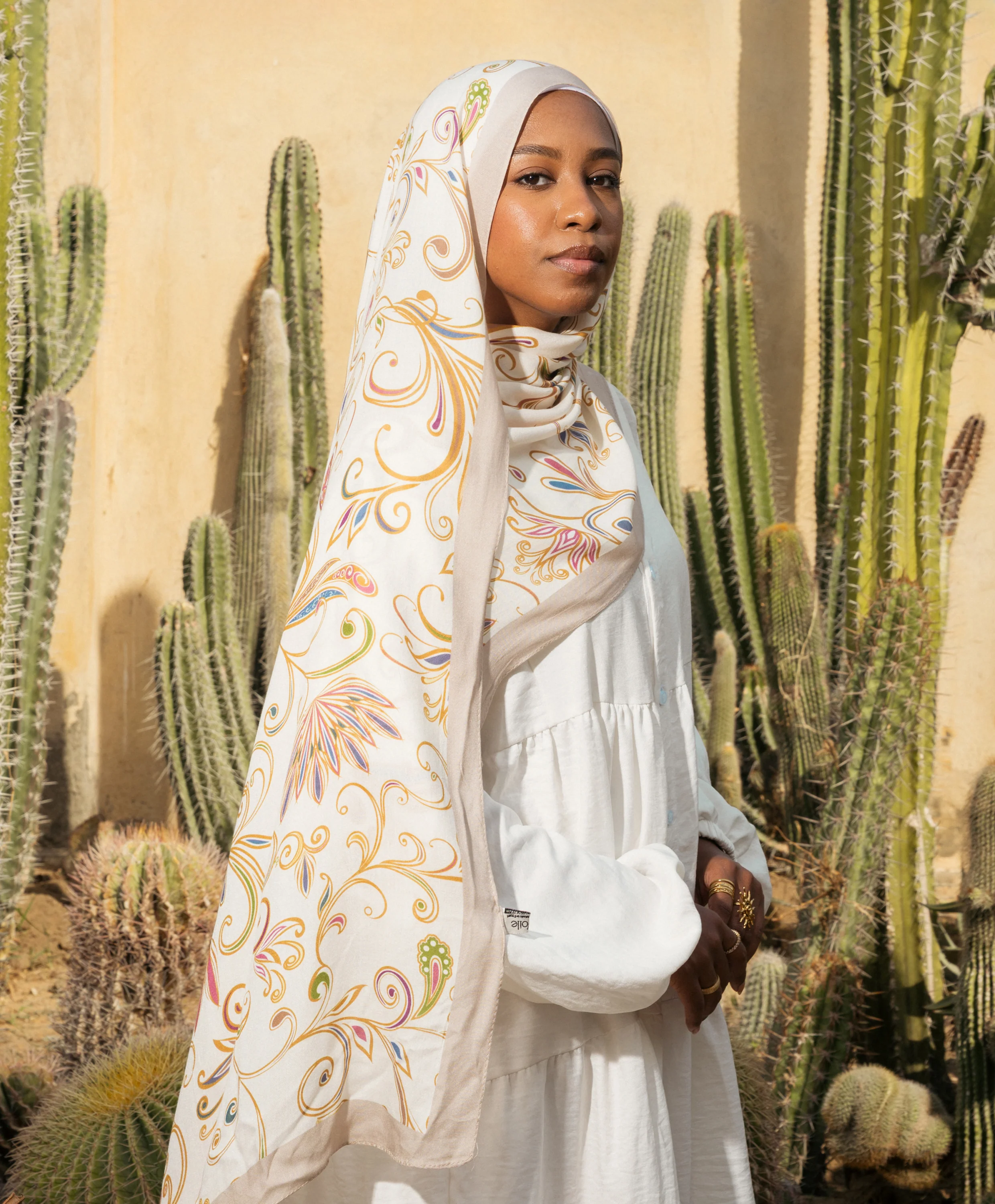 Paisley Floral Modal Scarf
