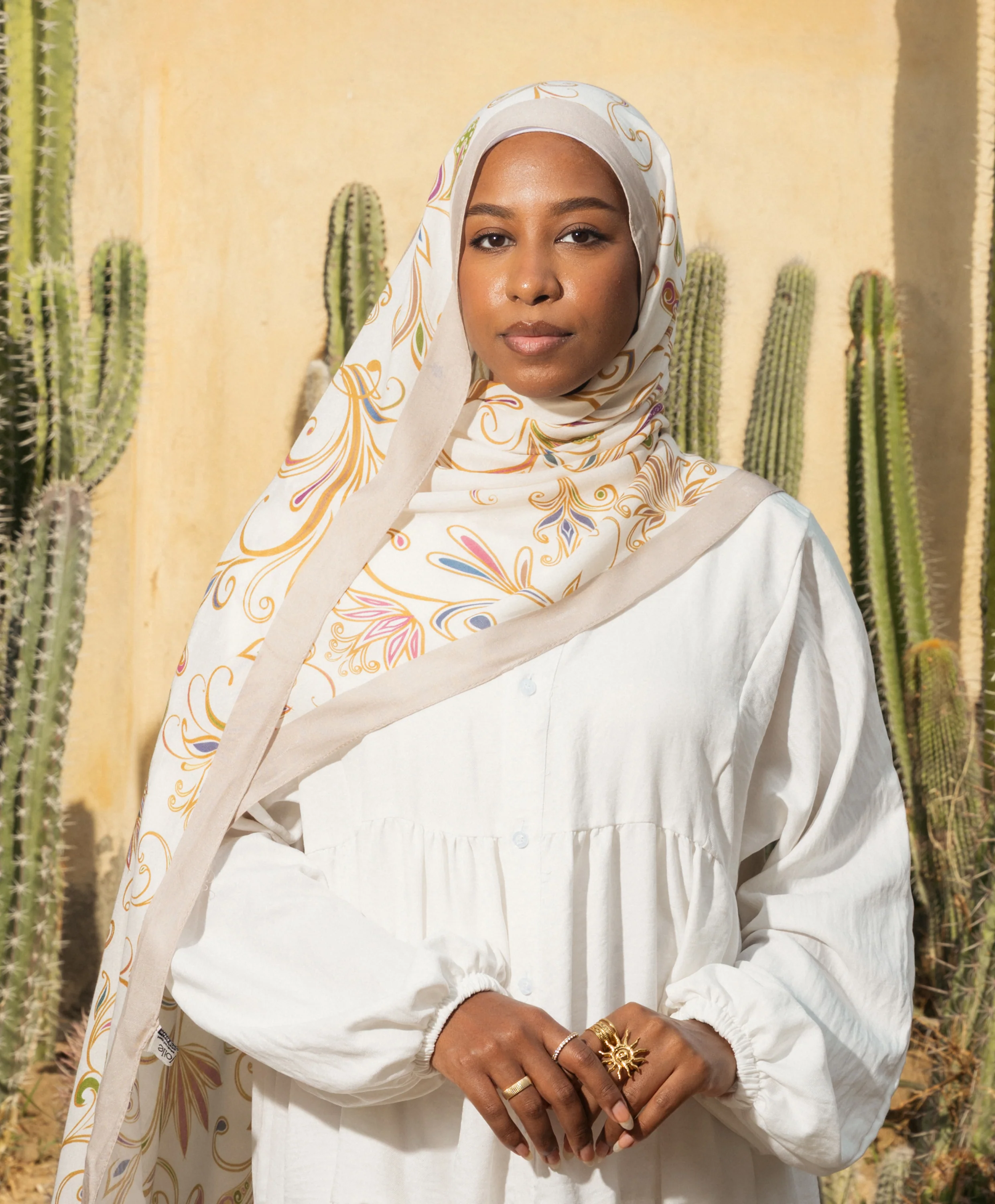 Paisley Floral Modal Scarf - Image 2