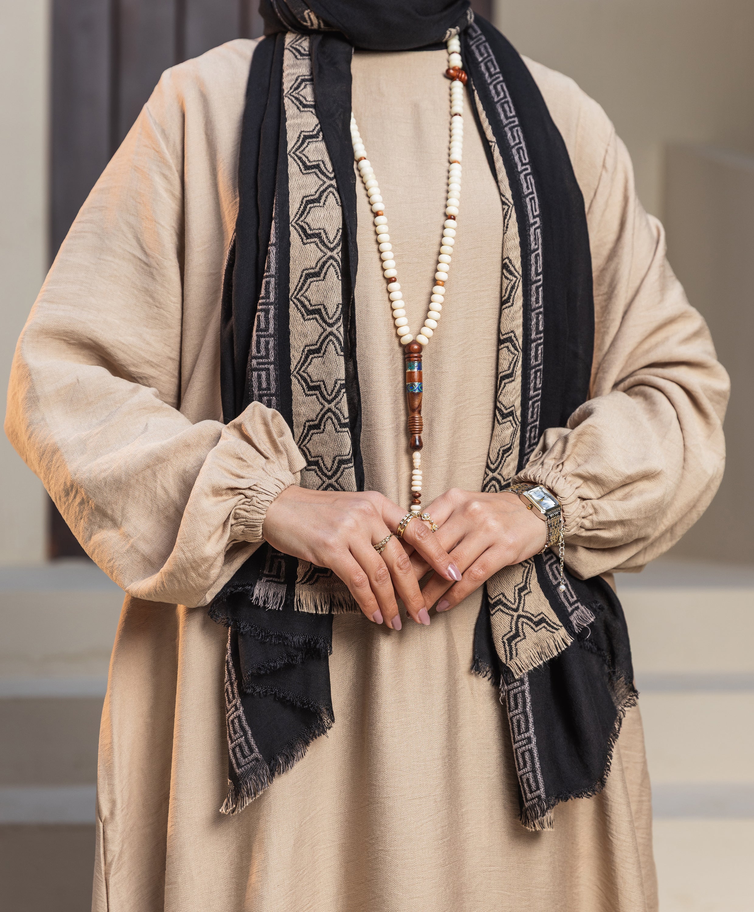 Plain Basic Abaya - Image 4