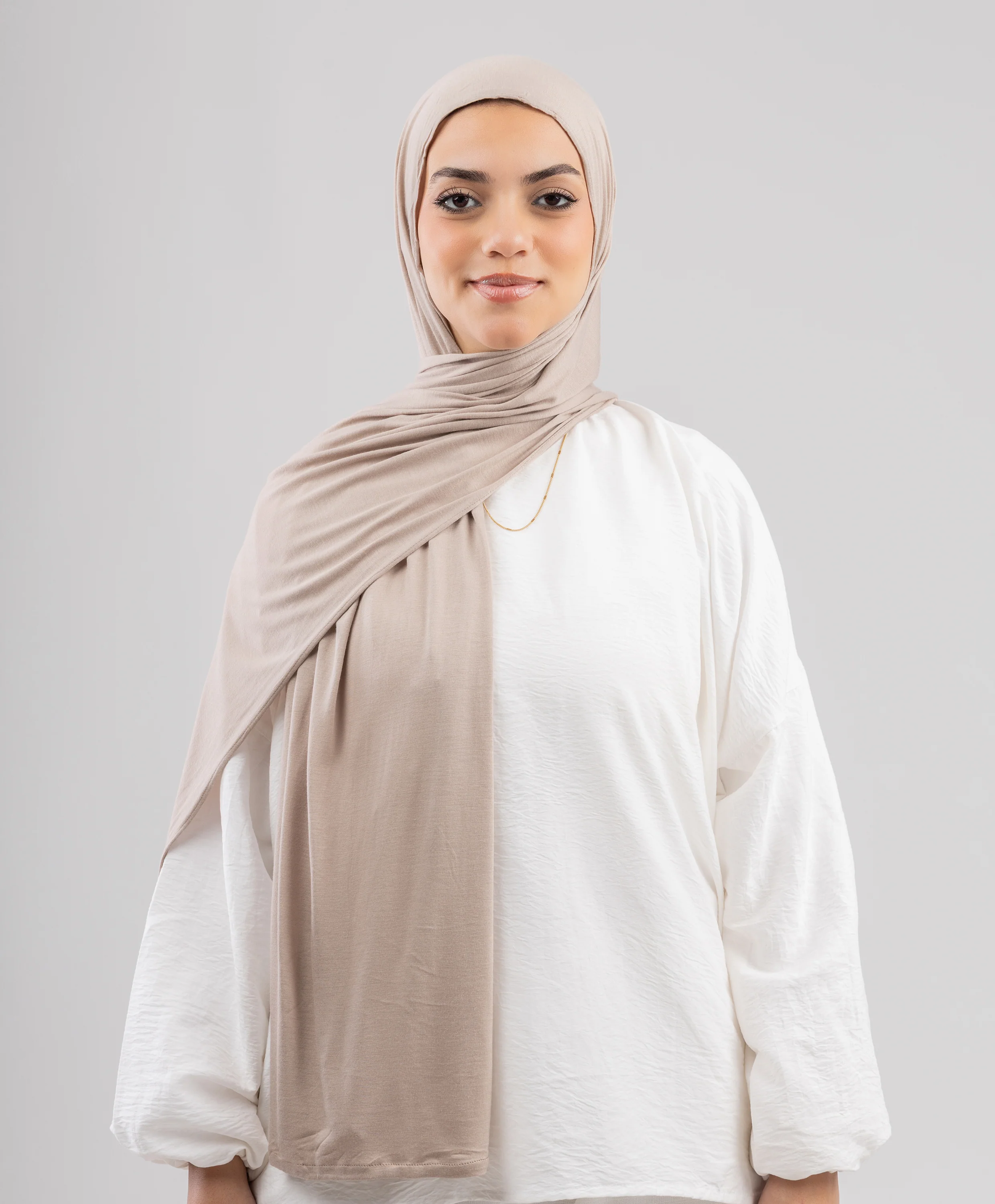Plain Cotton Lycra Scarf - Image 29