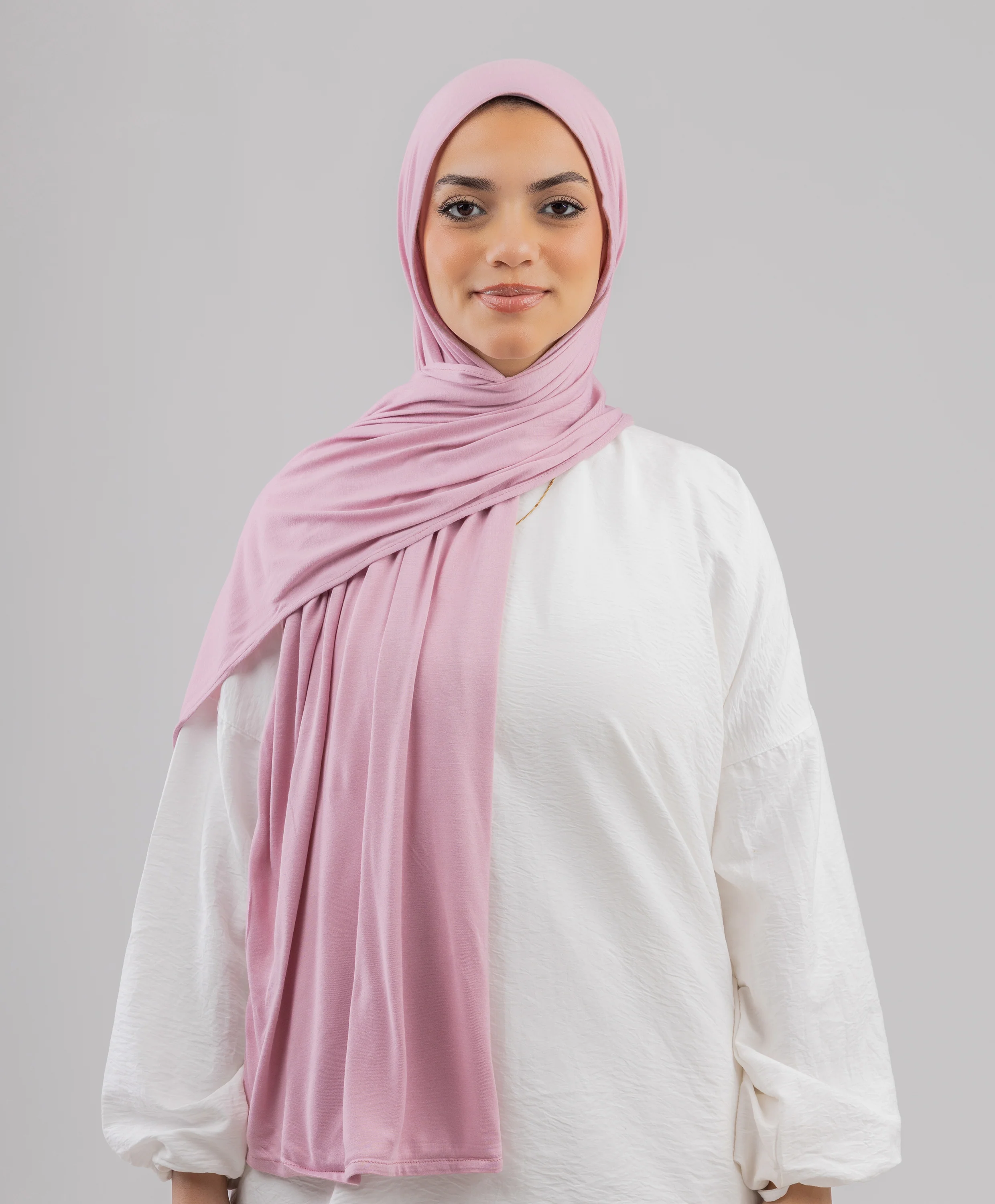 Plain Cotton Lycra Scarf - Image 45