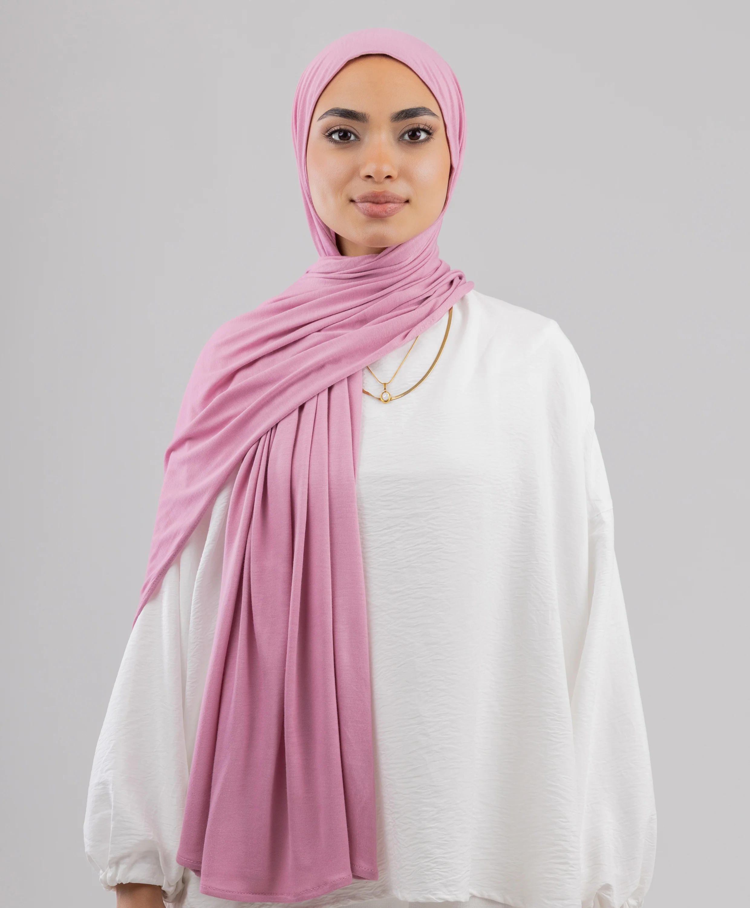 Plain Cotton Lycra Scarf - Image 49