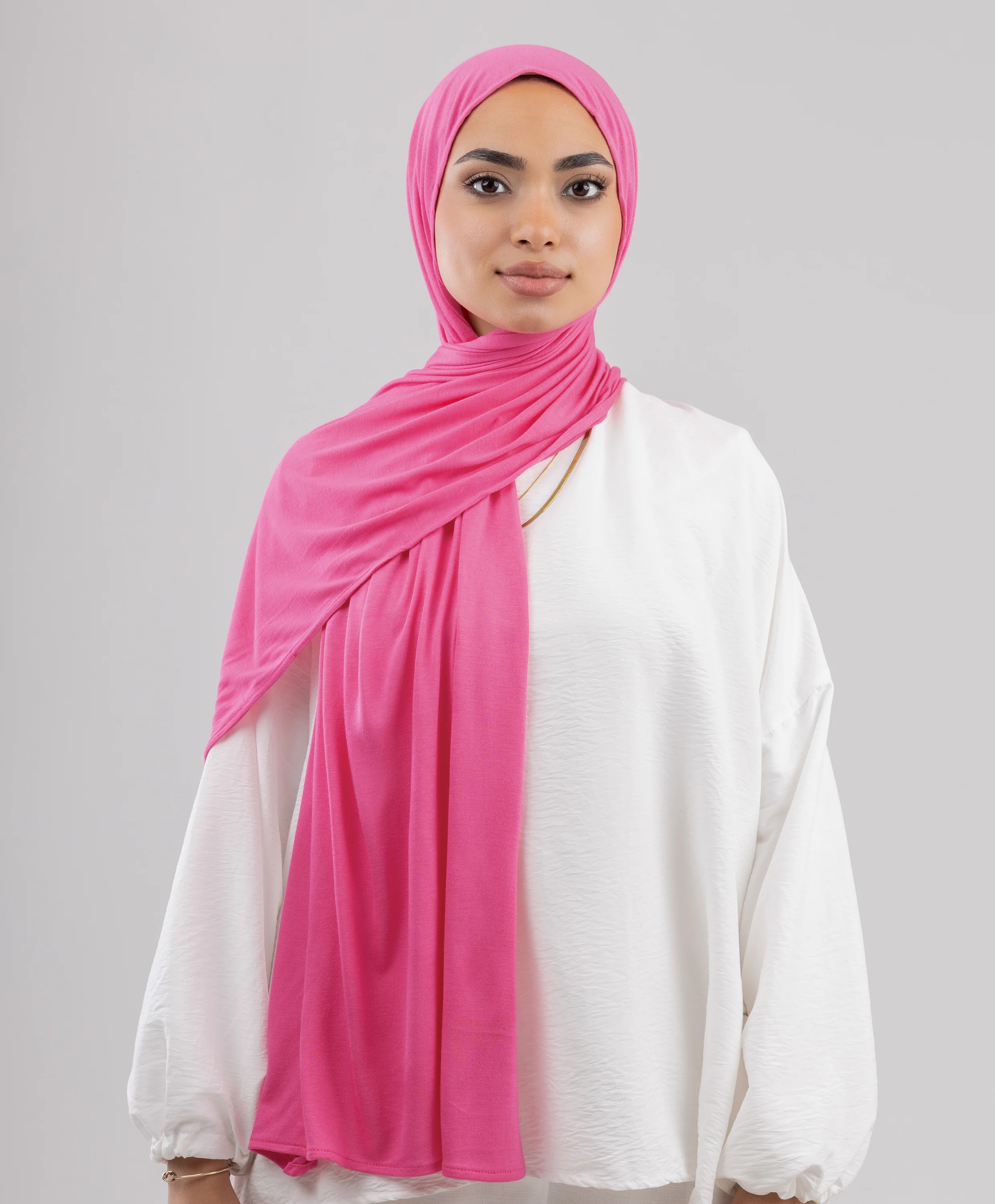 Plain Cotton Lycra Scarf - Image 50