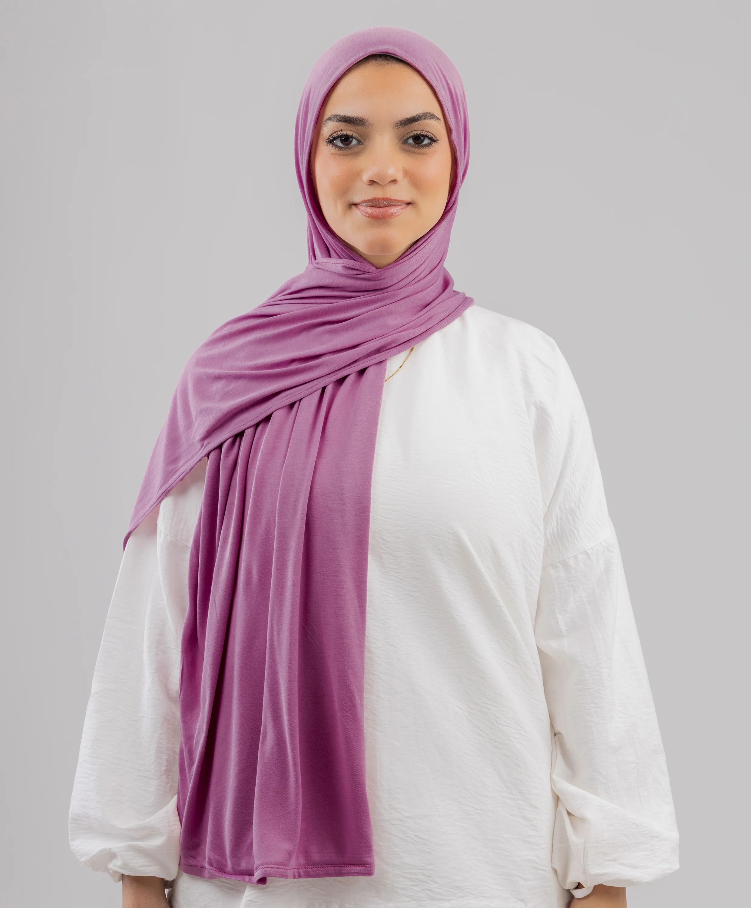 Plain Cotton Lycra Scarf - Image 51