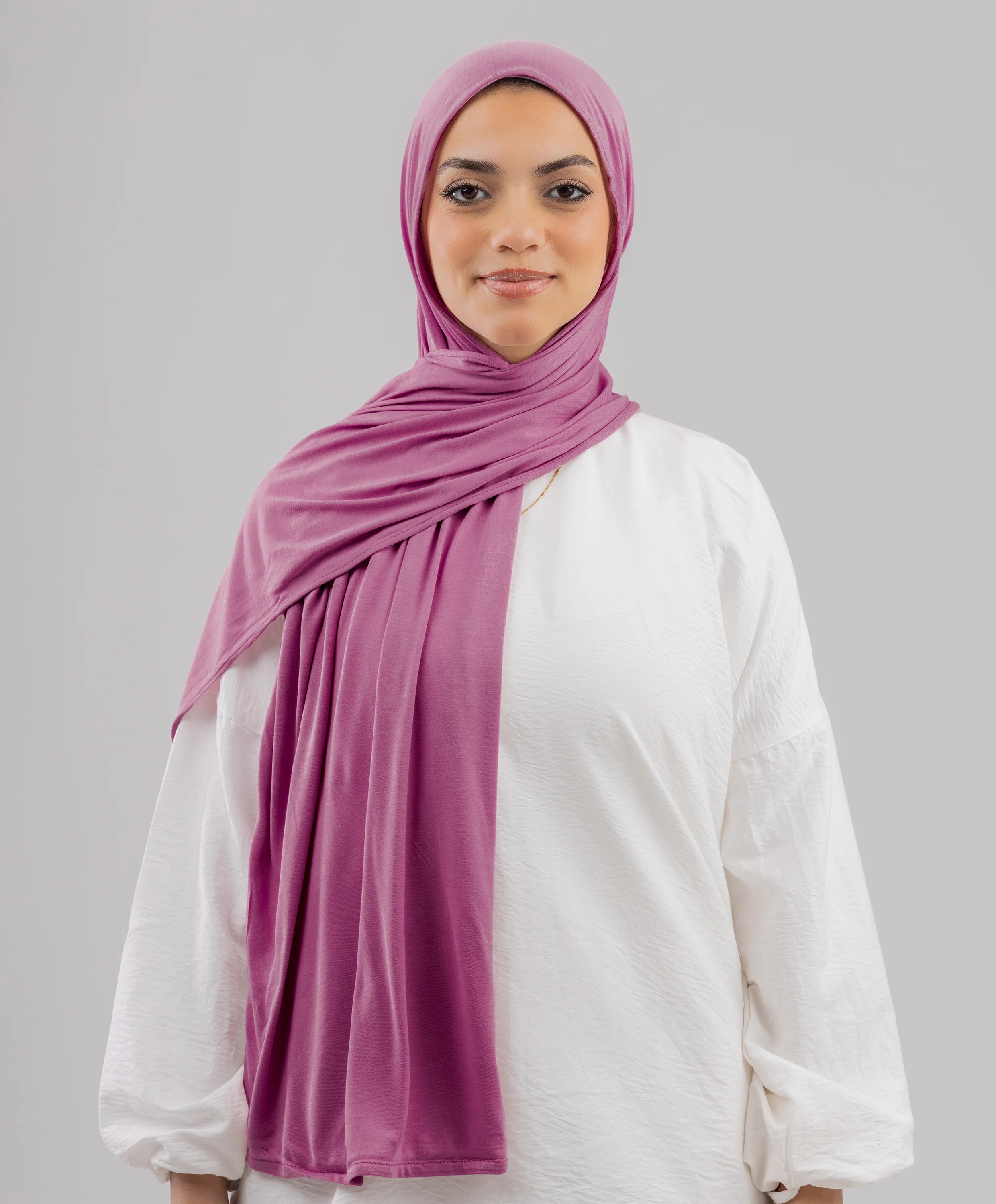 Plain Cotton Lycra Scarf - Image 52