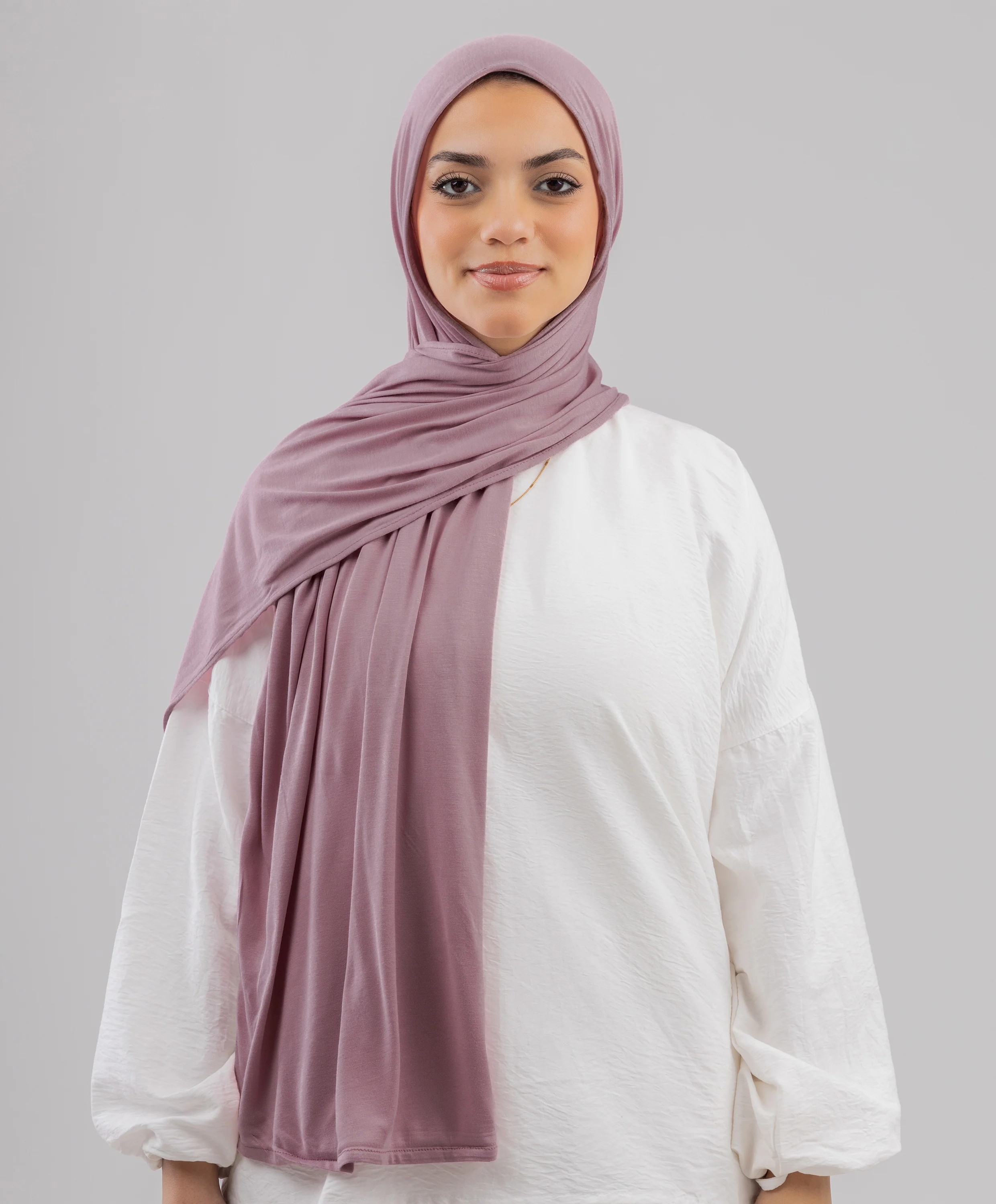 Plain Cotton Lycra Scarf - Image 54