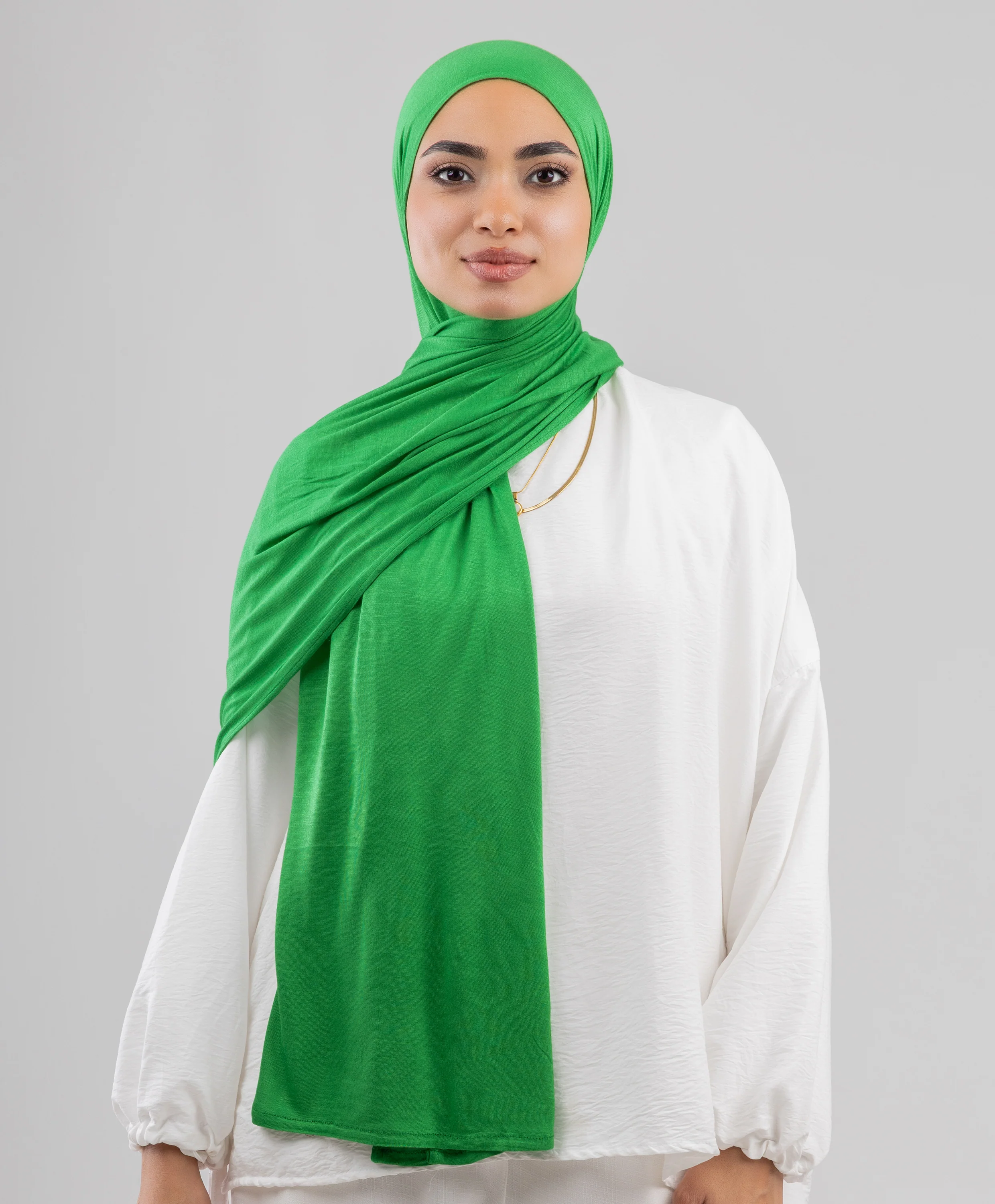 Plain Cotton Lycra Scarf - Image 66