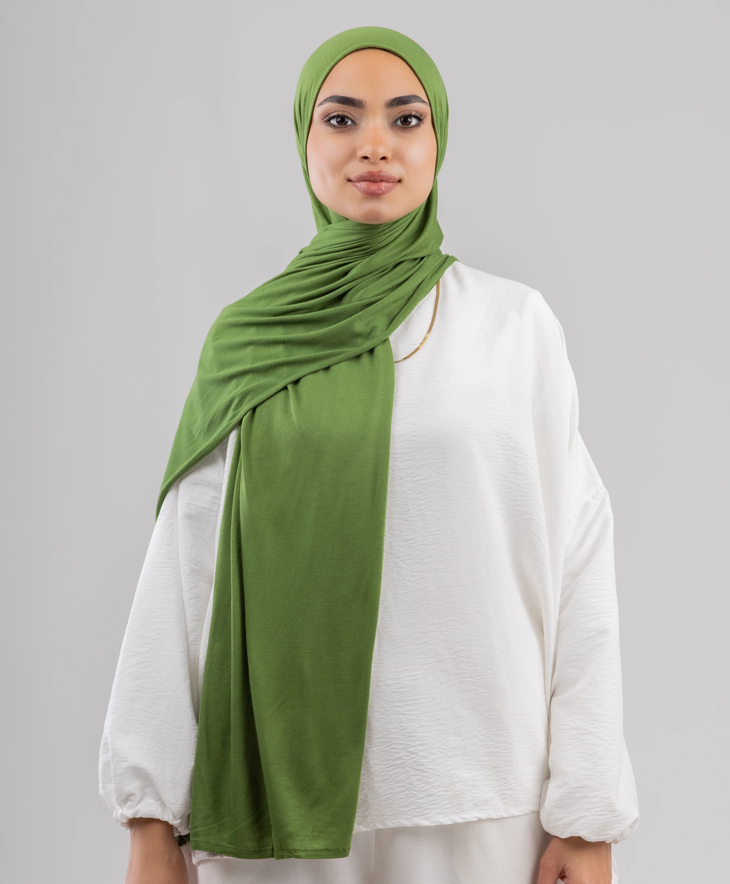 Plain Cotton Lycra Scarf - Image 68