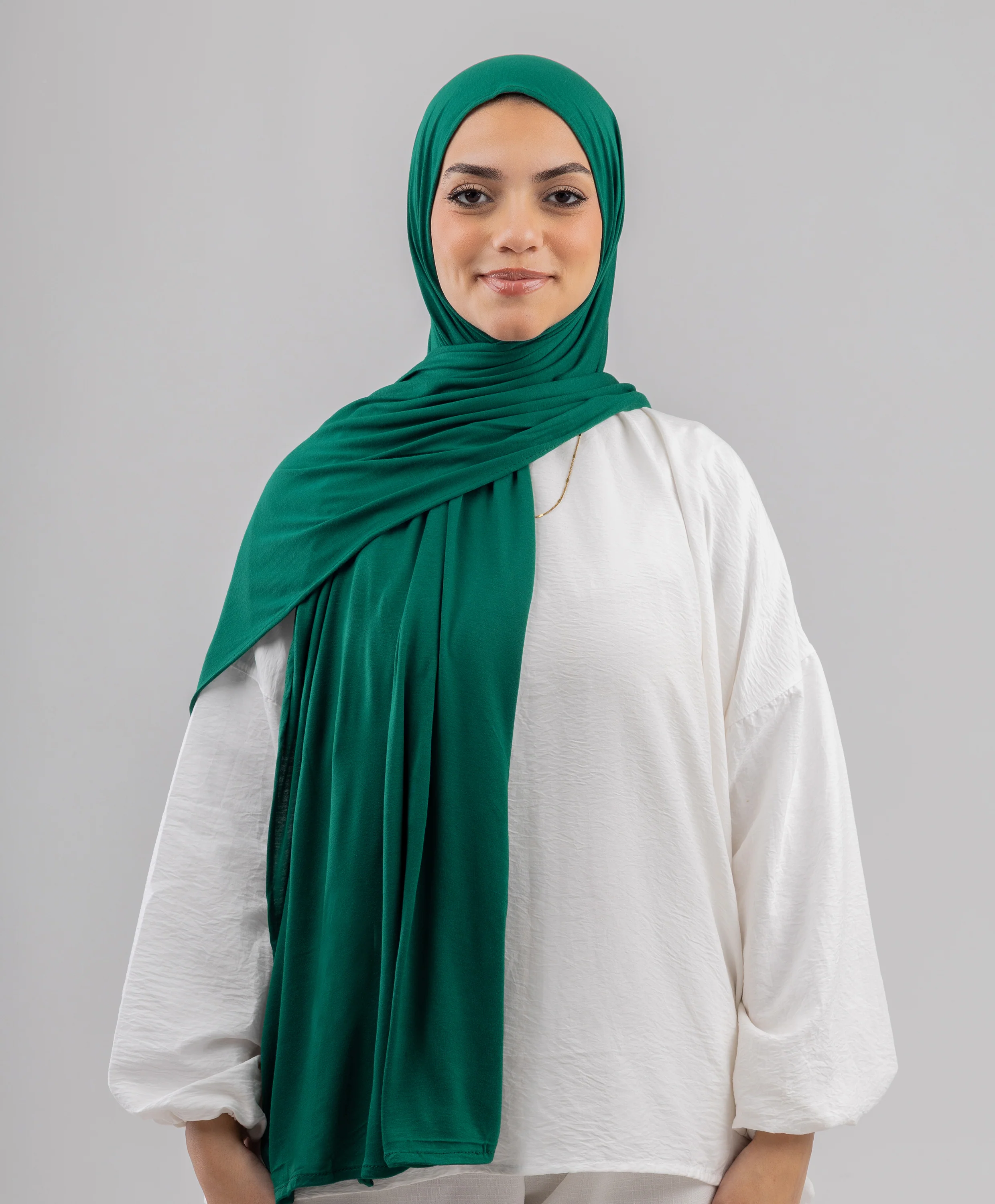 Plain Cotton Lycra Scarf - Image 71