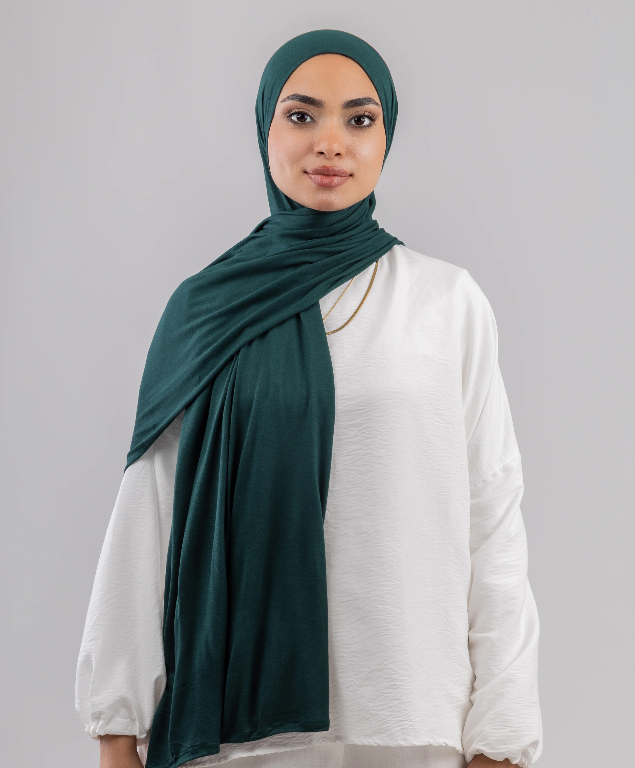 Plain Cotton Lycra Scarf - Image 73
