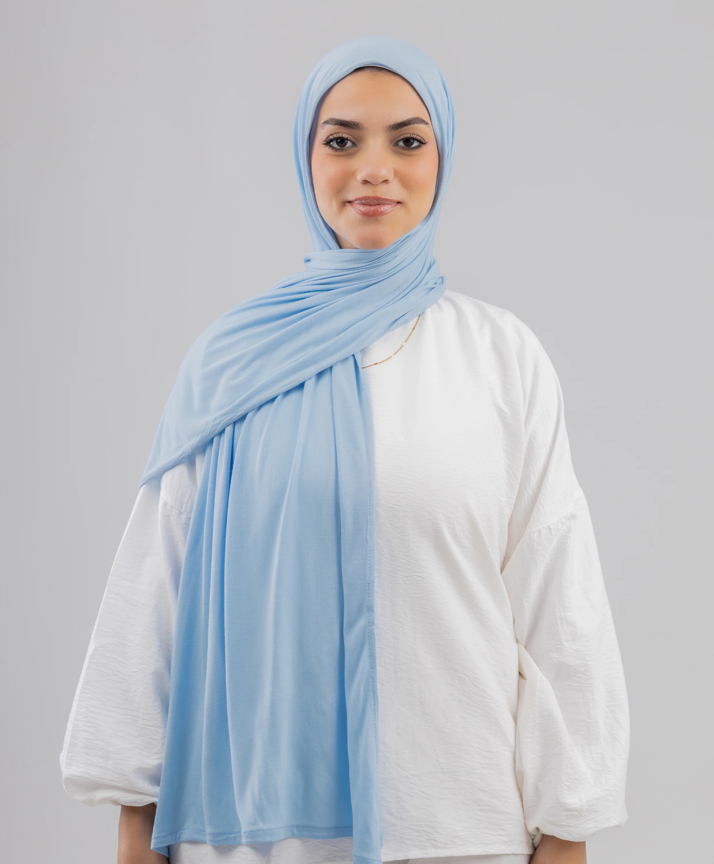 Plain Cotton Lycra Scarf - Image 75